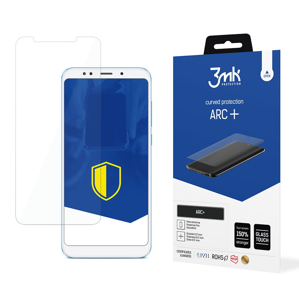 Xiaomi Redmi Note 5 Global – 3mk ARC+ telefoni ekraanikaitse
