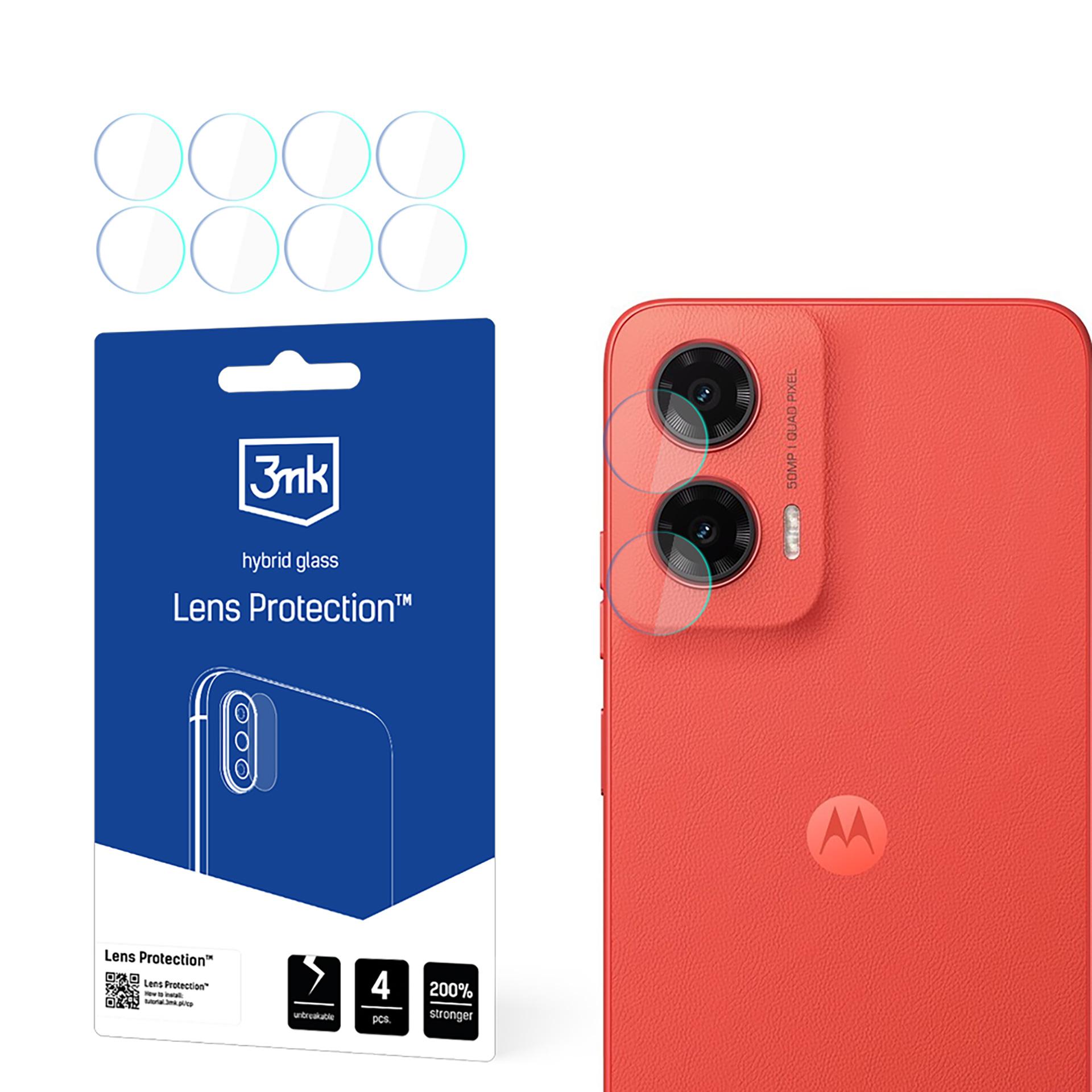 3mk Lens Protection Hybrid Camera Glass jaoks Motorola Moto G35 5G
