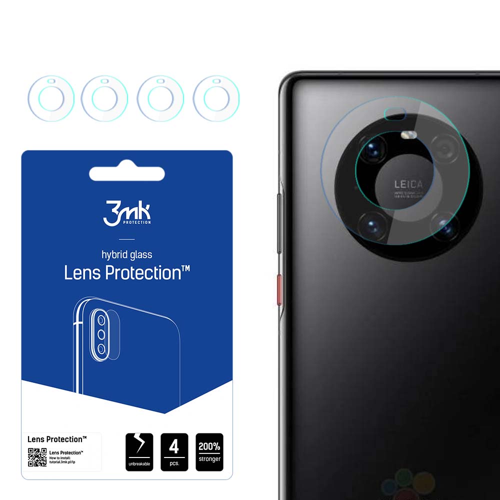Huawei Mate 40 Pro+ 5G – 3mk Lens Protection kaamera objektiivi kaitse