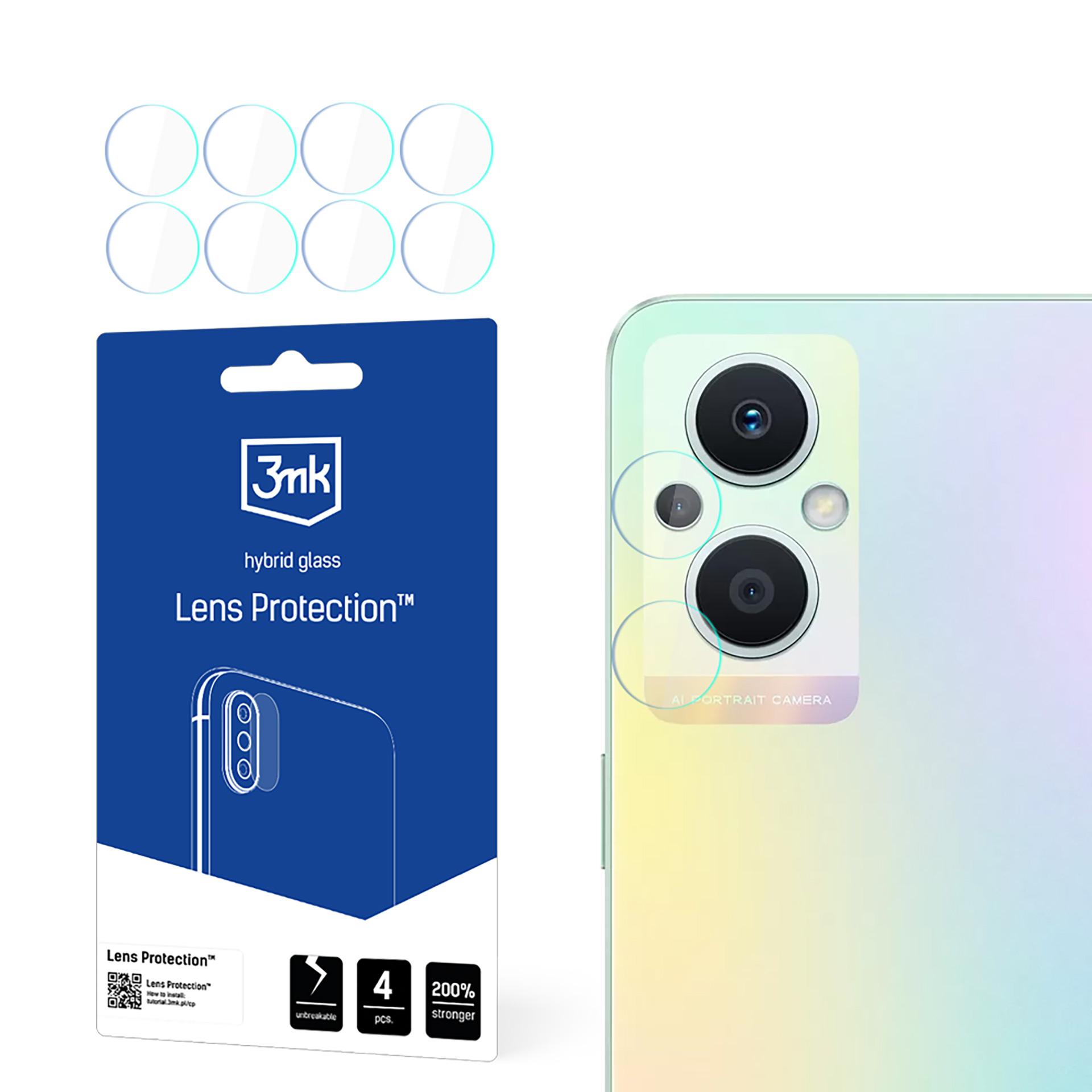 Oppo Reno 8 Lite 5G – 3mk Lens Protection kaamera objektiivi kaitse