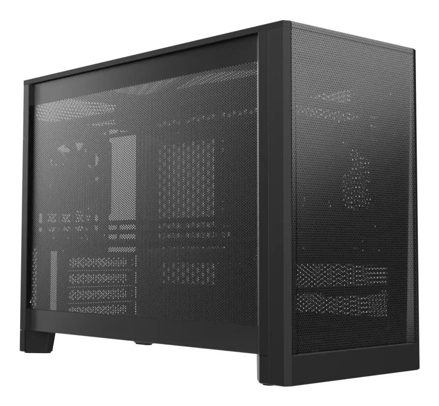 Montech PC Ten TEN(B) must Mini Tower korpus, MicroATX / Mini-ITX