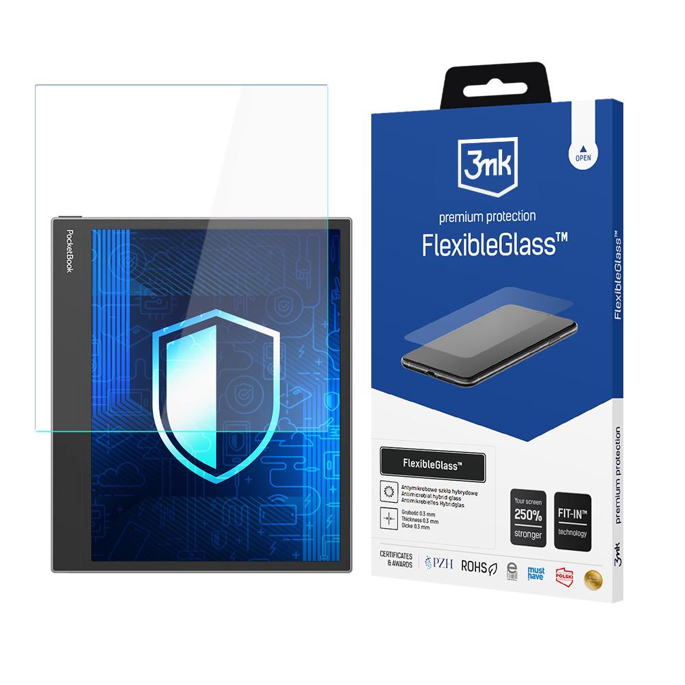 PocketBook InkPad Eo – 3mk FlexibleGlass (kuni 13") tahvelarvuti ekraanikaitse