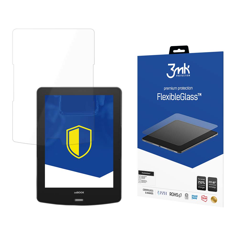 inkBook Calypso Plus – 3mk FlexibleGlass (kuni 8.3") tahvelarvuti ekraanikaitse