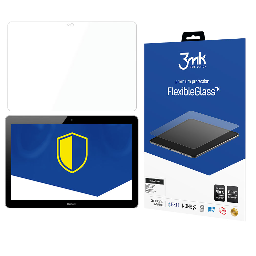 Huawei MediaPad T3 7 – 3mk FlexibleGlass (kuni 8.3") tahvelarvuti ekraanikaitse