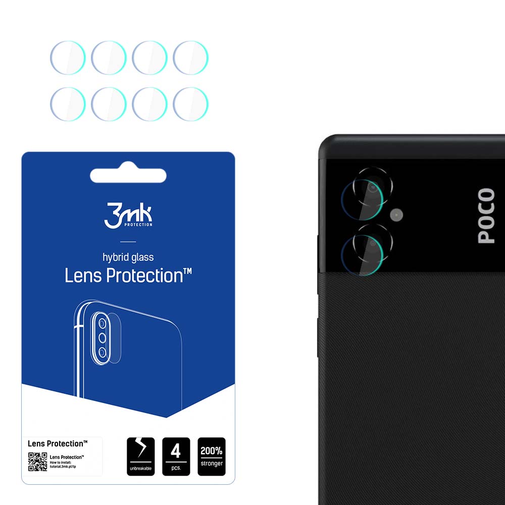 Xiaomi POCO M4 5G – 3mk Lens Protection kaamera objektiivi kaitse