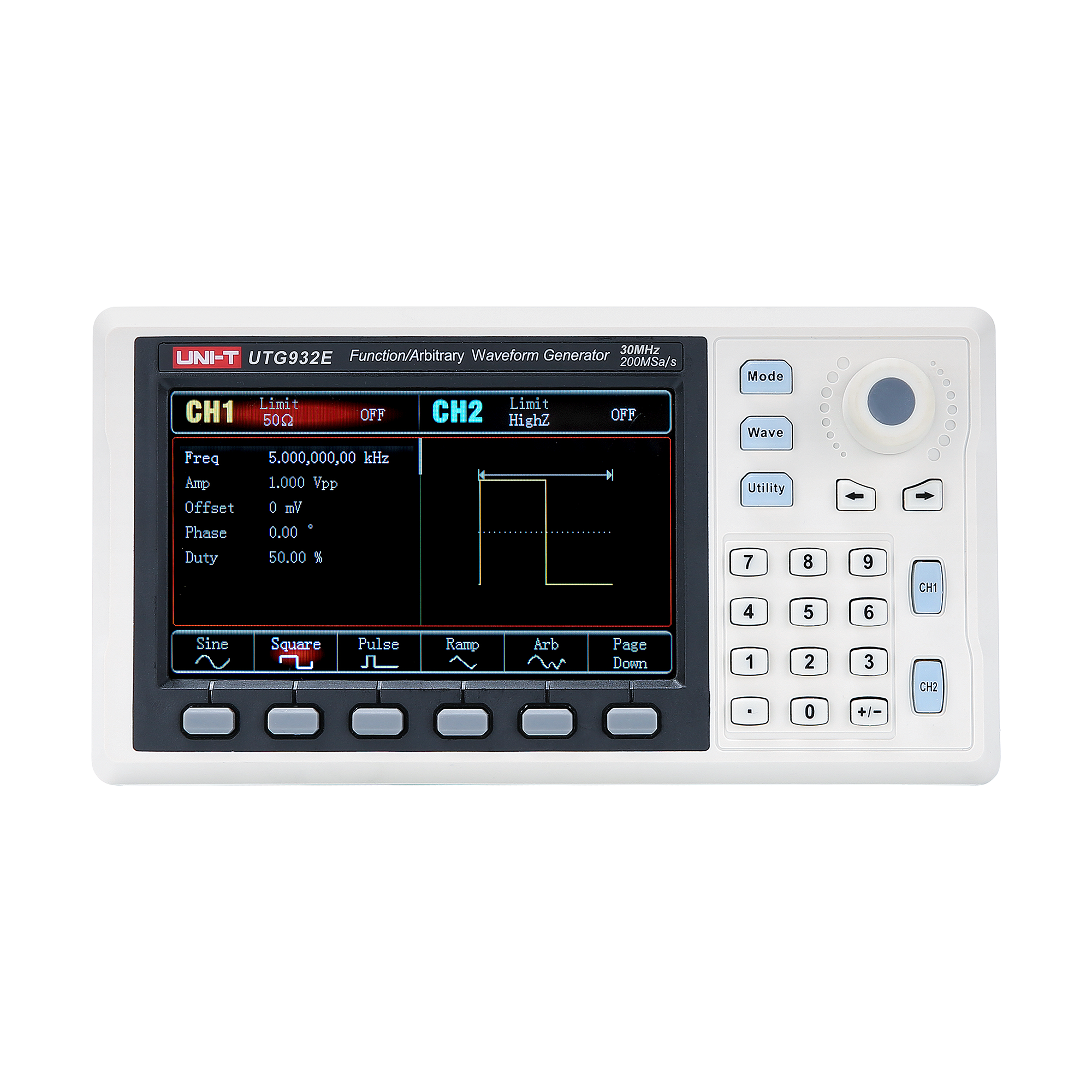 UNI-T UTG932E signaaligeneraator