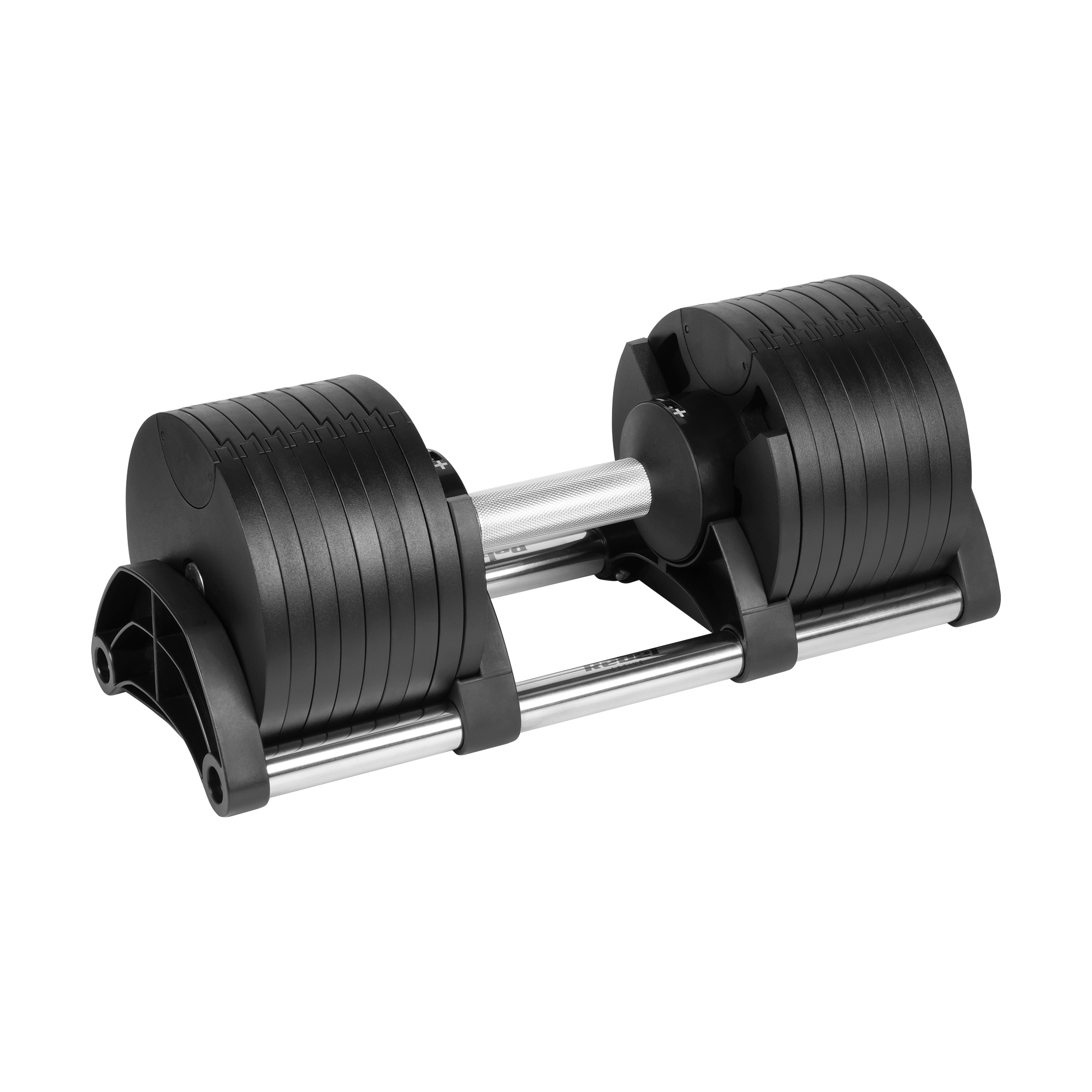 REBEL ACTIVE reguleeritav malmist hantel, 36 kg, 2 kg sammuga