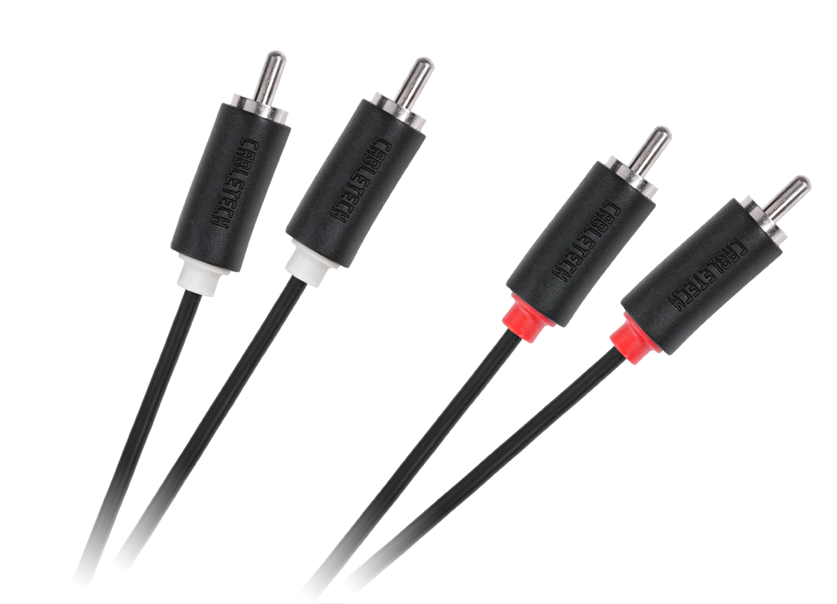 Cabletech Standard 2 RCA–2 RCA kaabel, 1,8 m