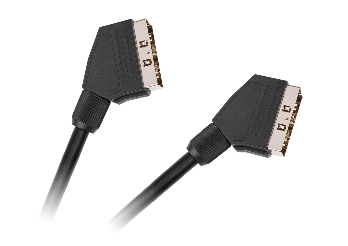 Cabletech Standard 21-kontaktiline SCART–SCART kaabel, 3 m
