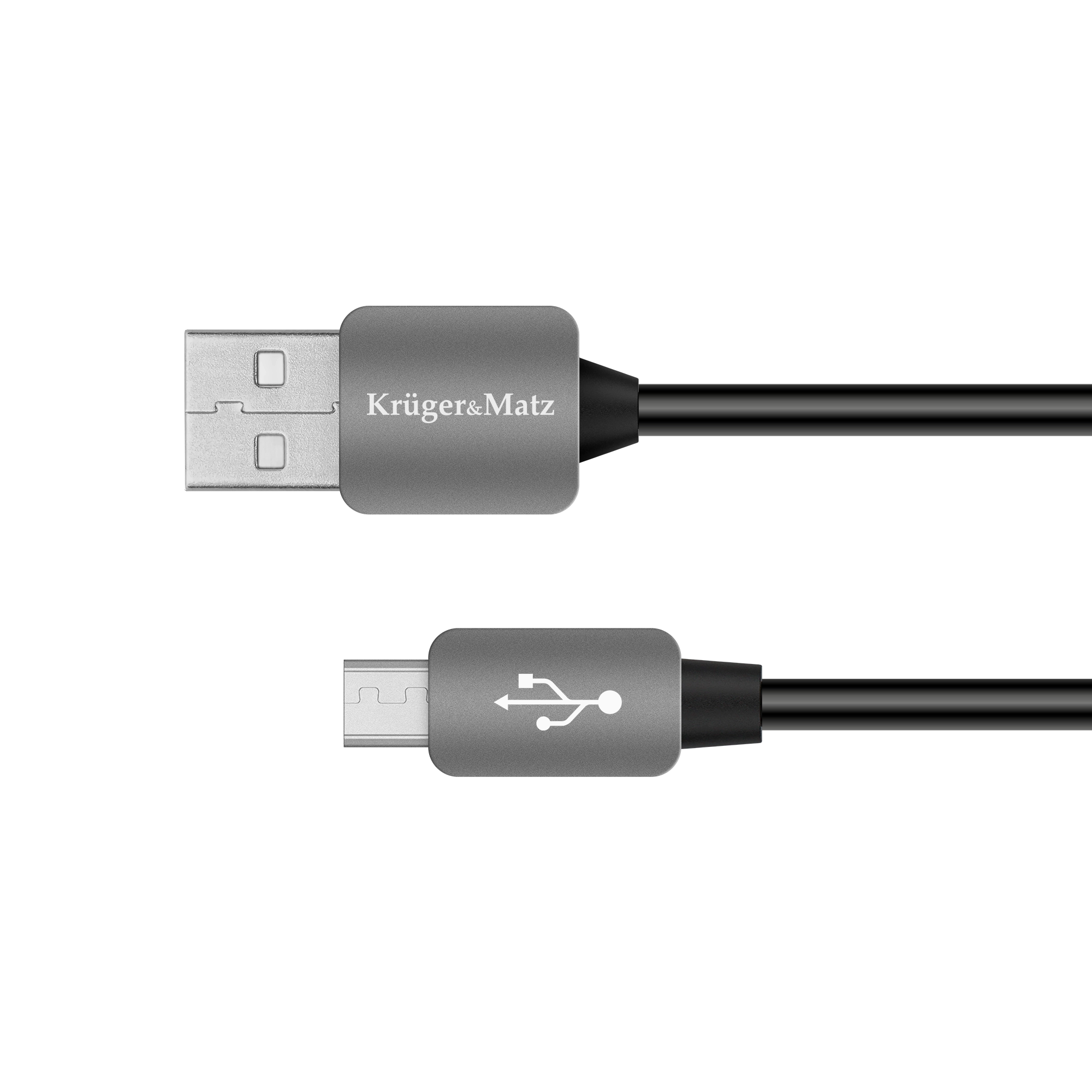 Kruger&Matz USB-pistikust micro-USB-pistikusse kaabel, 1,8 m