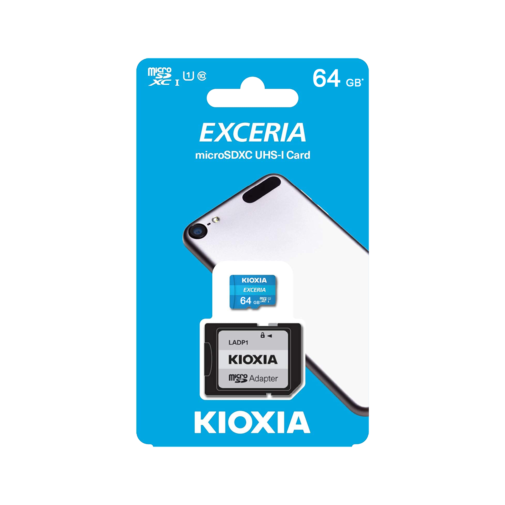 Kioxia Exceria mälukaart 64 GB MicroSDXC Class 10 UHS-I