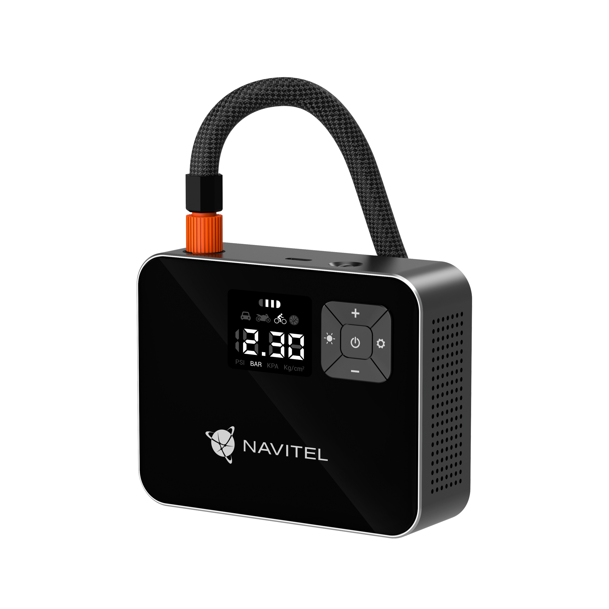 Navitel AIR 15 AL – kaasaskantav õhukompressor, kuni 120 PSI / 8.27 bar