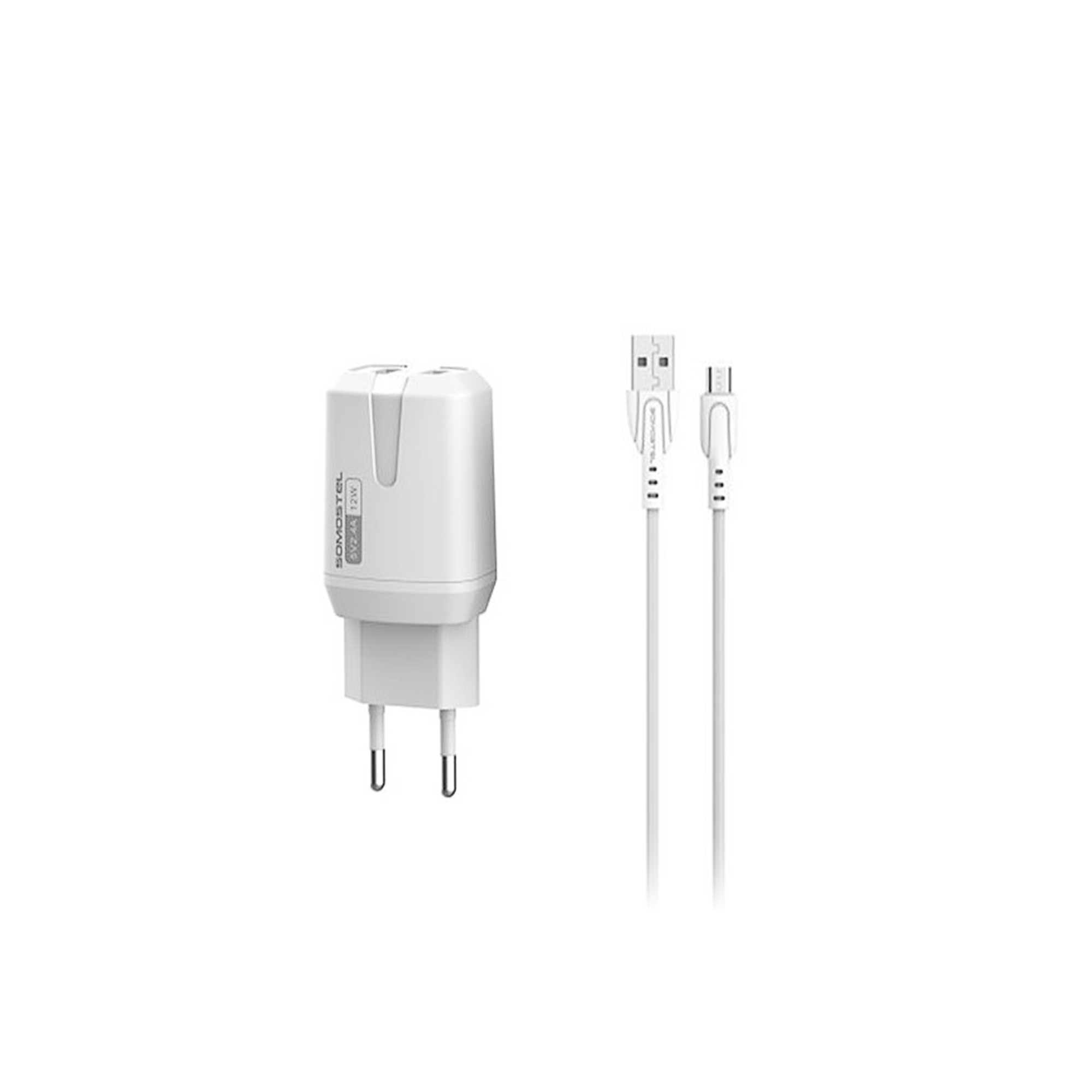 Micro-USB võrgulaadija, 2400 mA