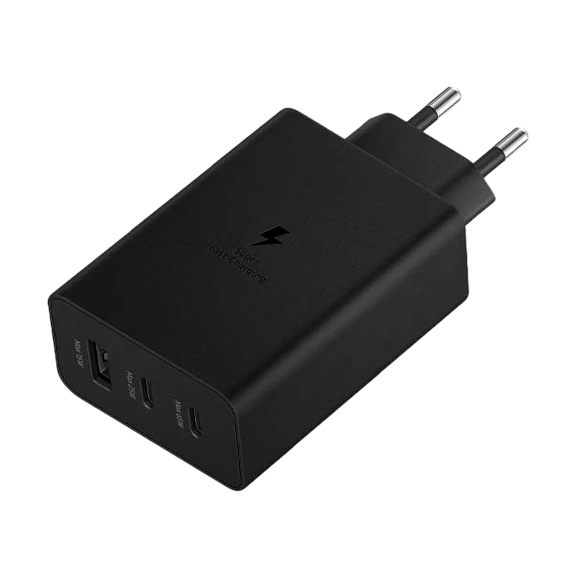 65 W võrgulaadija Power Delivery ja Quick Charge'iga, must