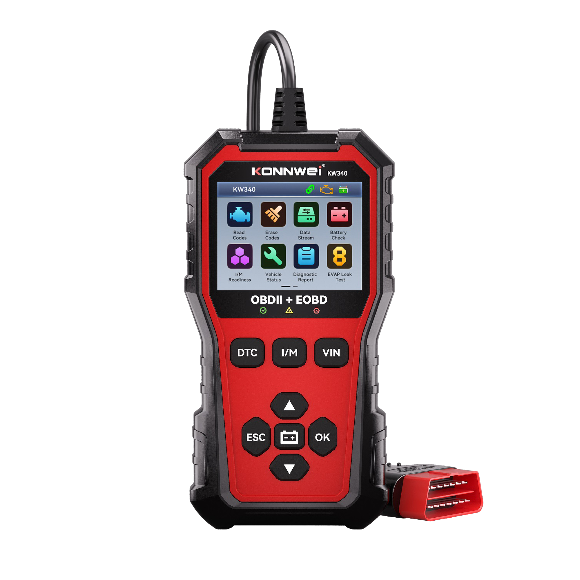 Konnwei KW340 OBD2 diagnostikaskanner
