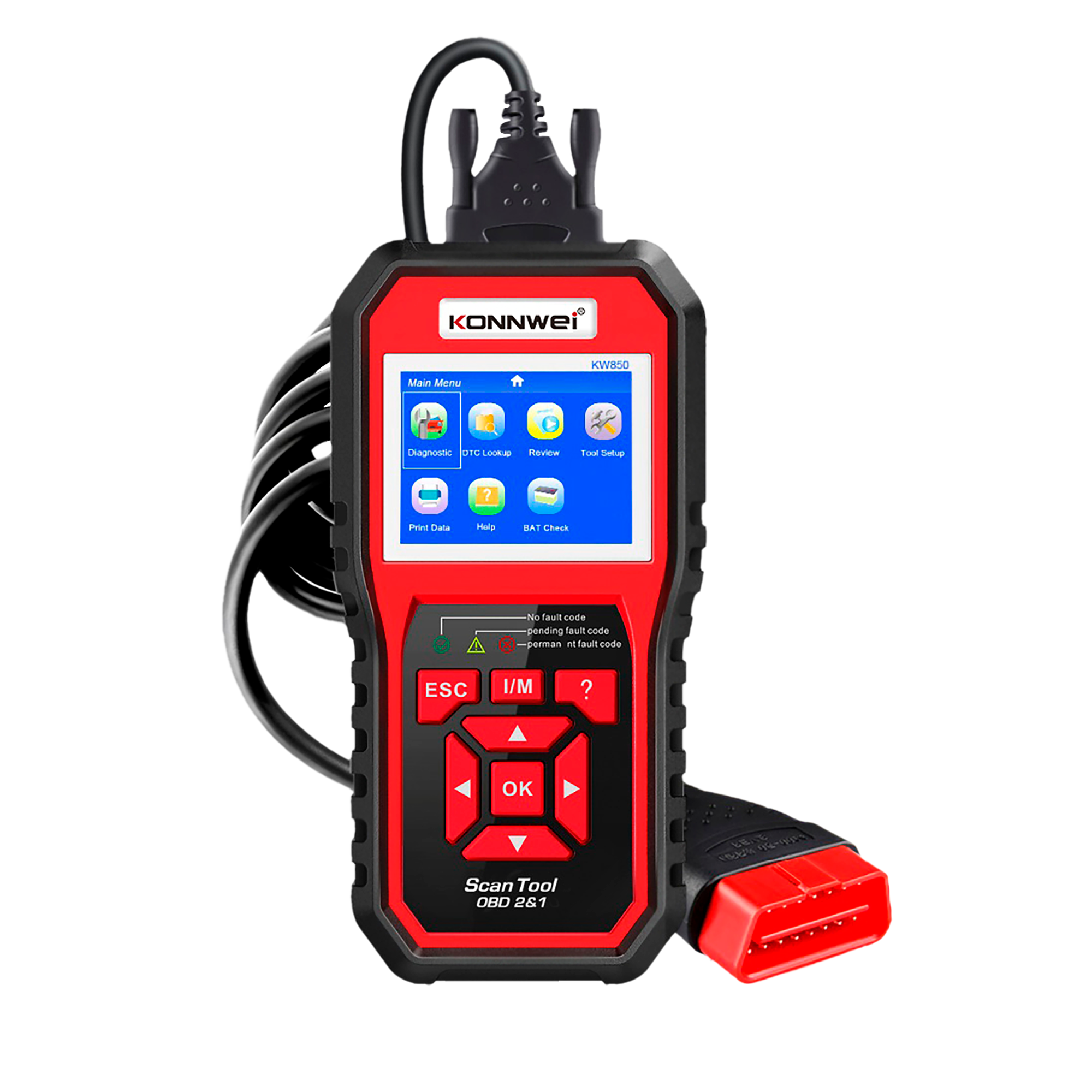 Konnwei KW850 OBD2 diagnostikaskanner