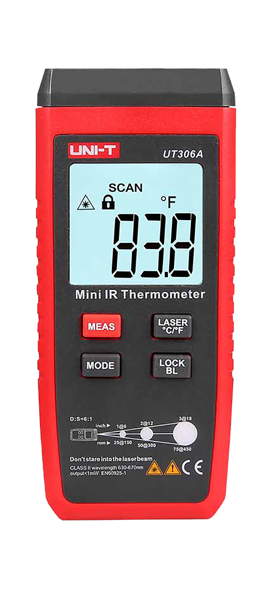 Uni-T UT306A infrapunatermomeeter