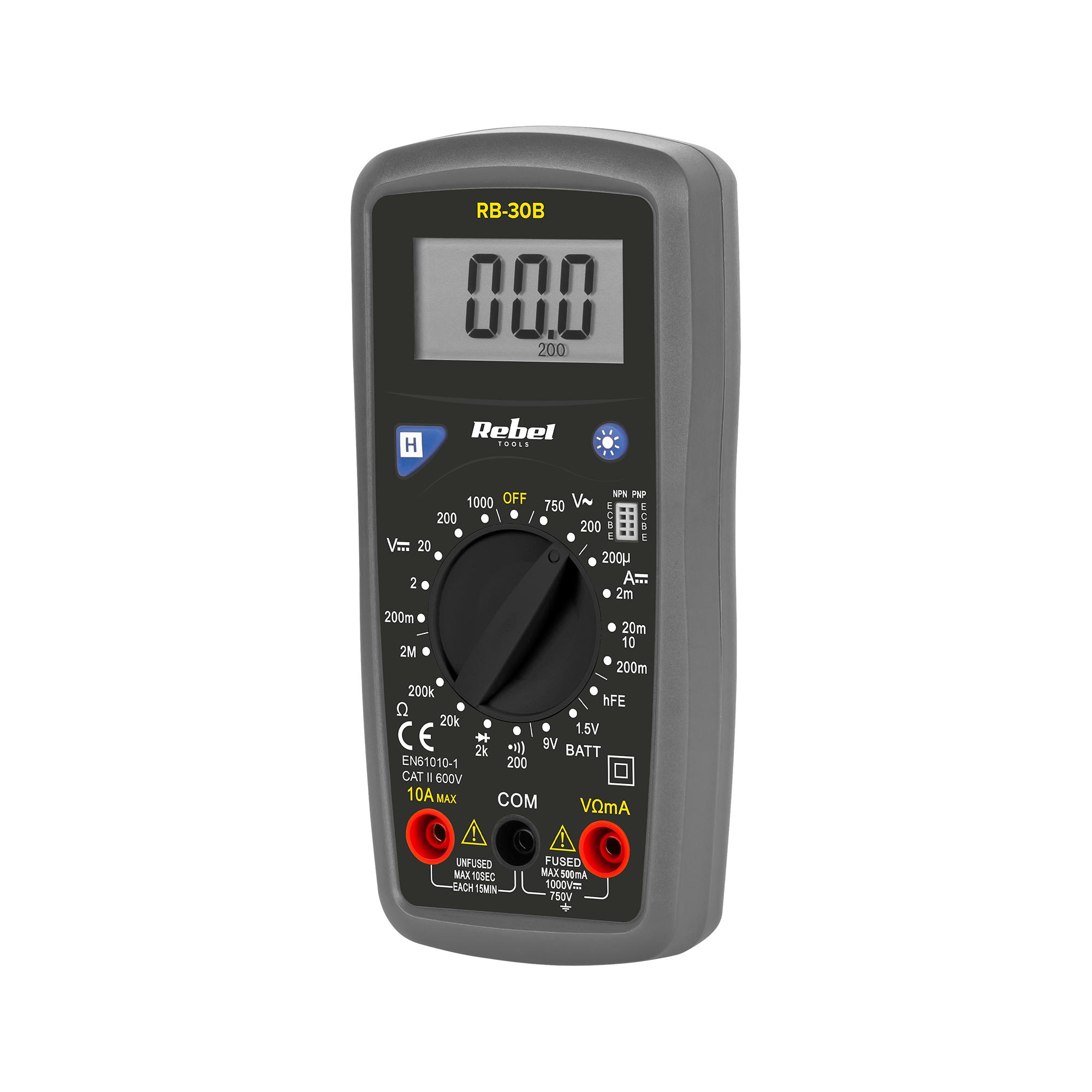 Digitaalne multimeeter REBEL RB-30B
