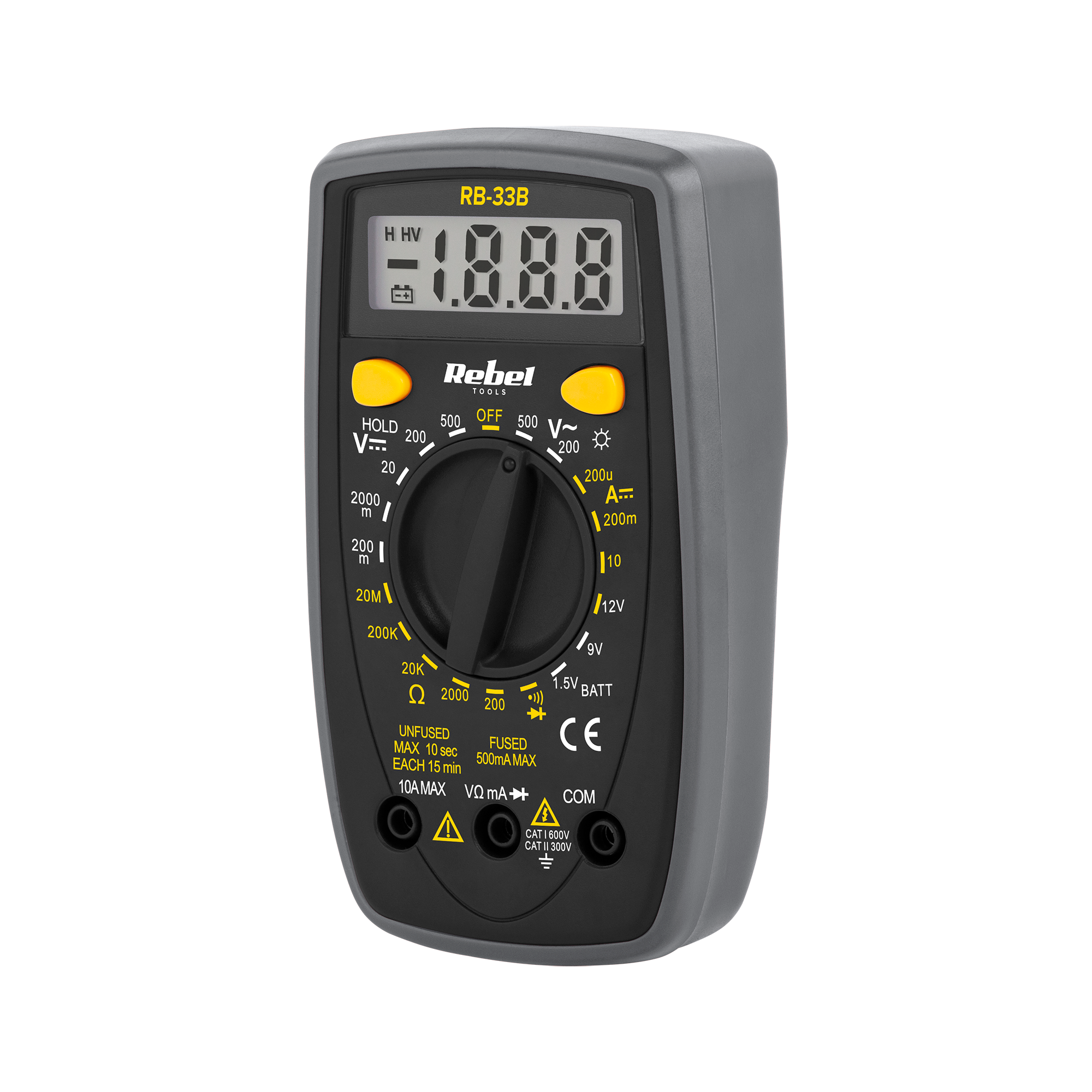 Digitaalne multimeeter REBEL RB-33B
