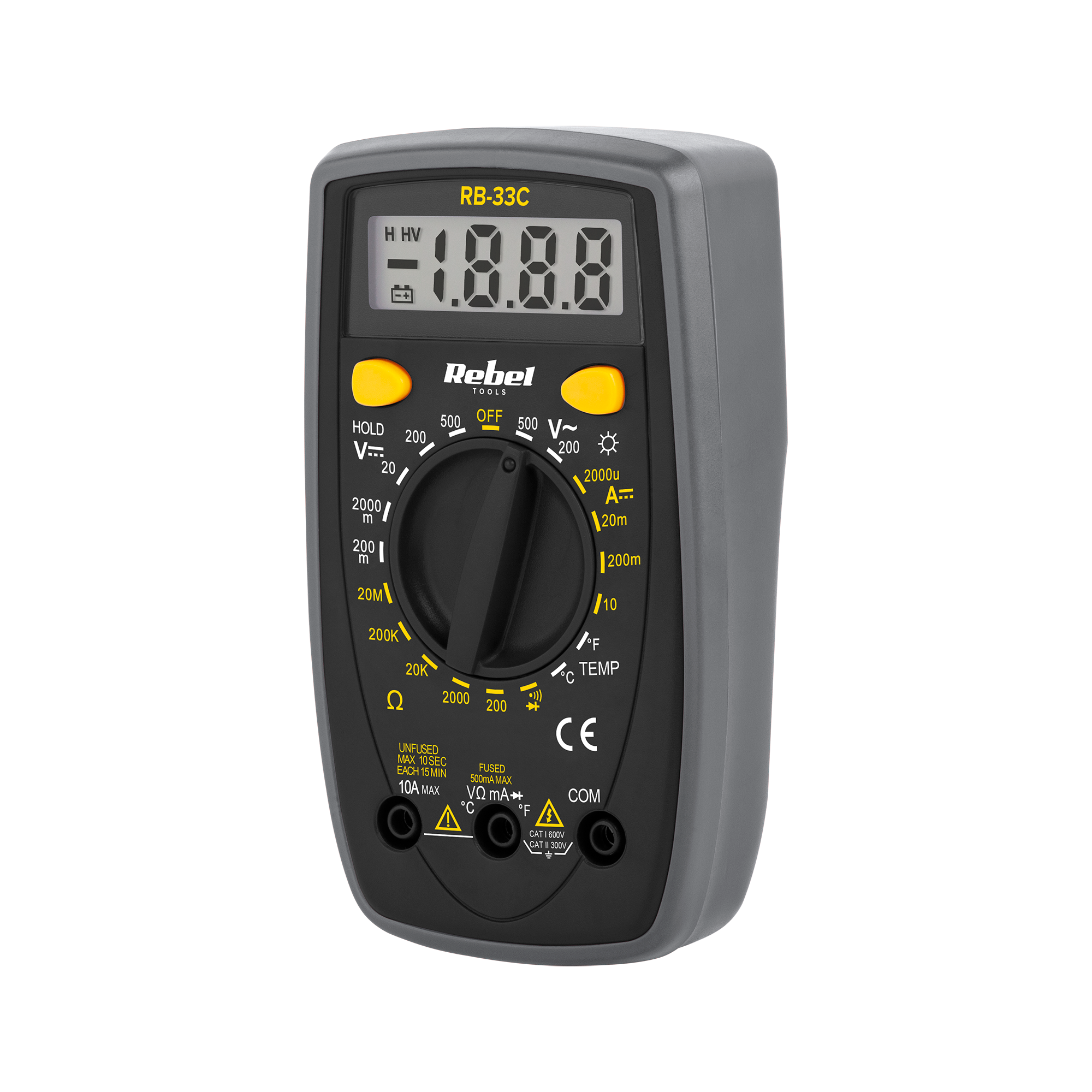 Digitaalne multimeeter REBEL RB-33C