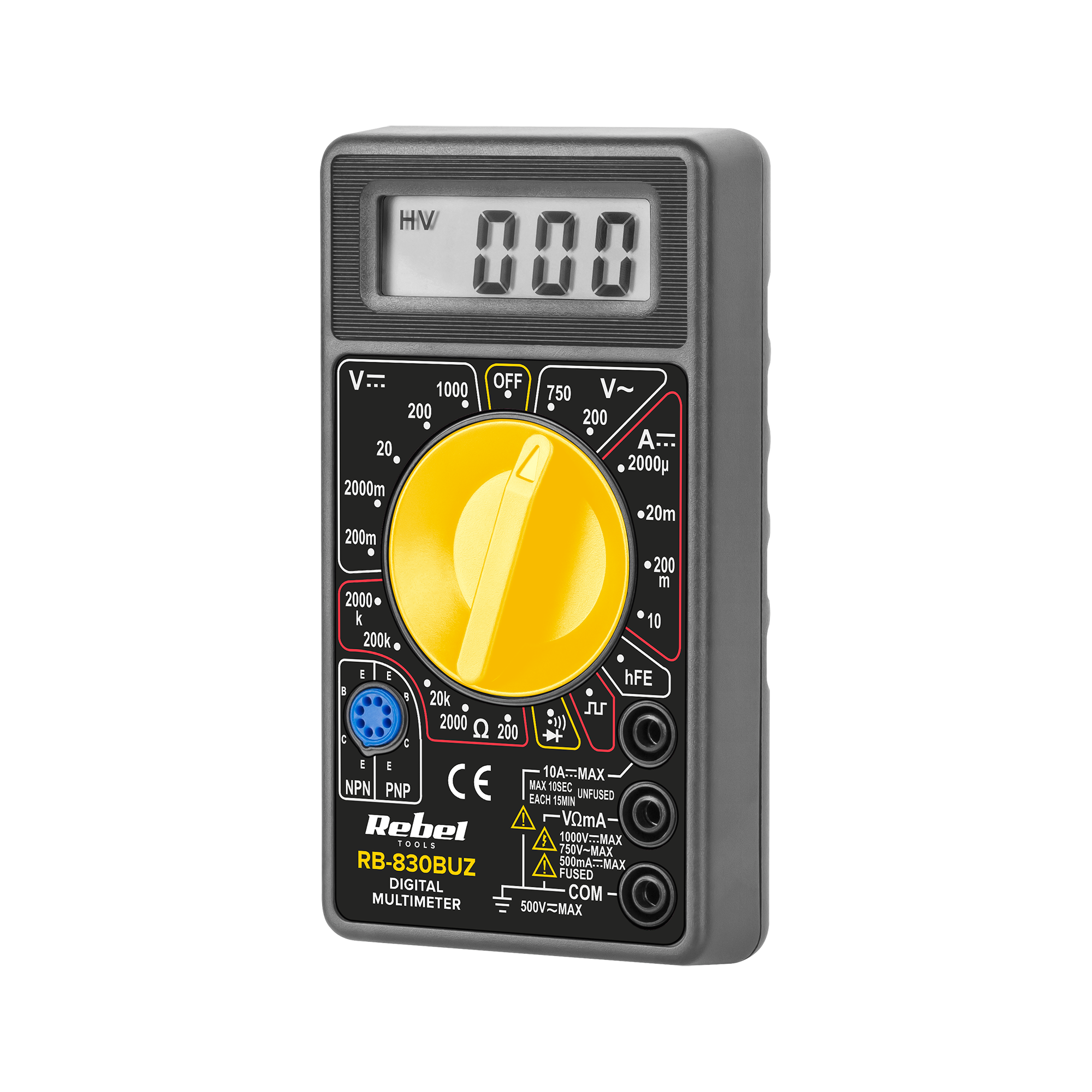 Digitaalne multimeeter REBEL RB-830BUZ
