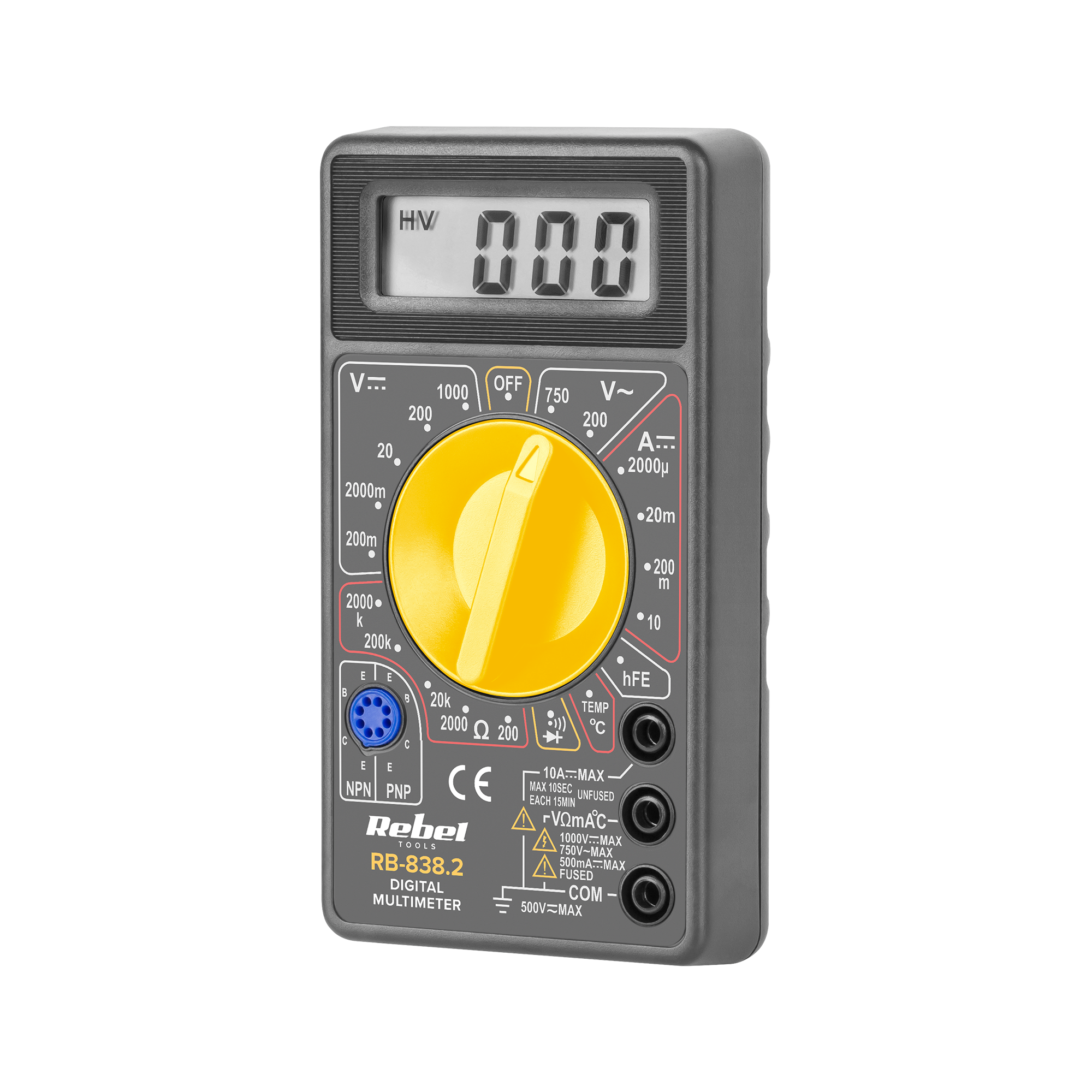 REBEL RB838 v.2 digitaalne multimeeter