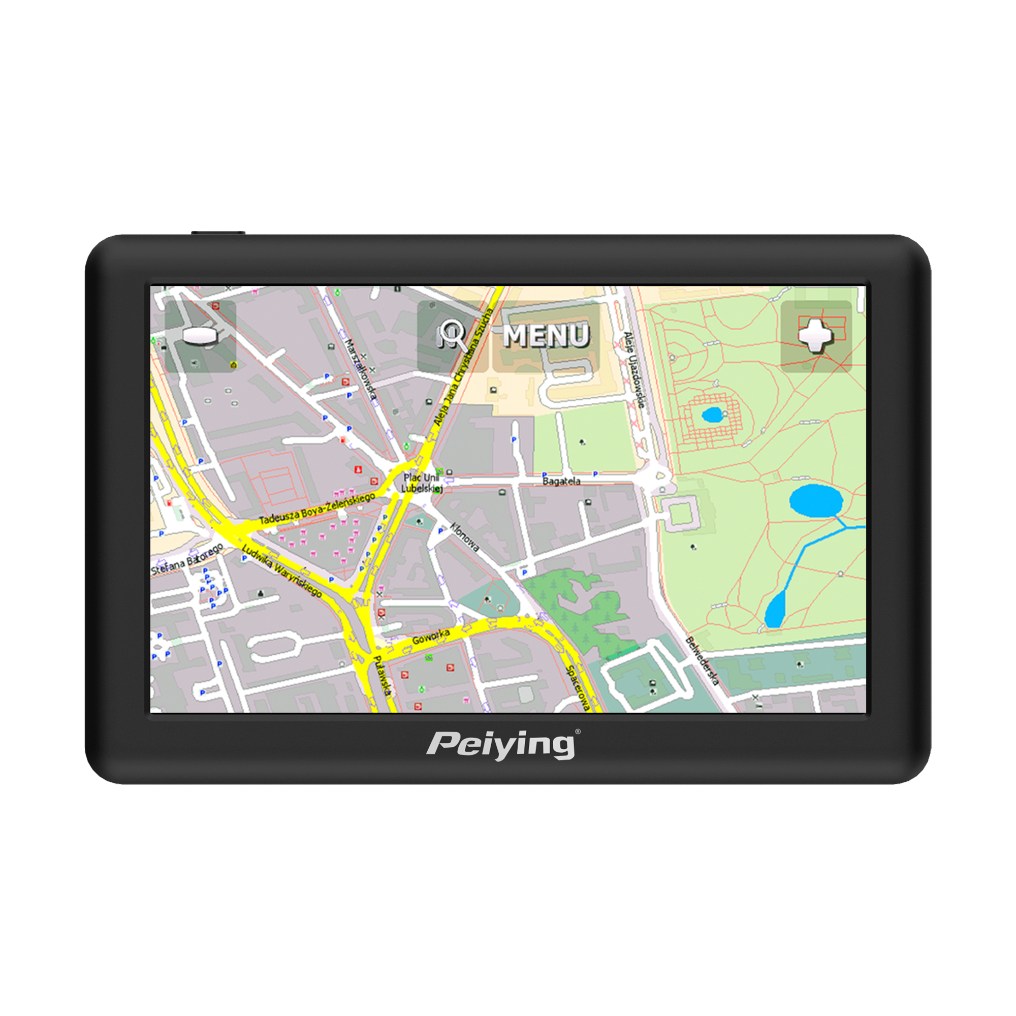Peiying Basic PY-GPS5015 GPS-navigatsioon koos kaardiga