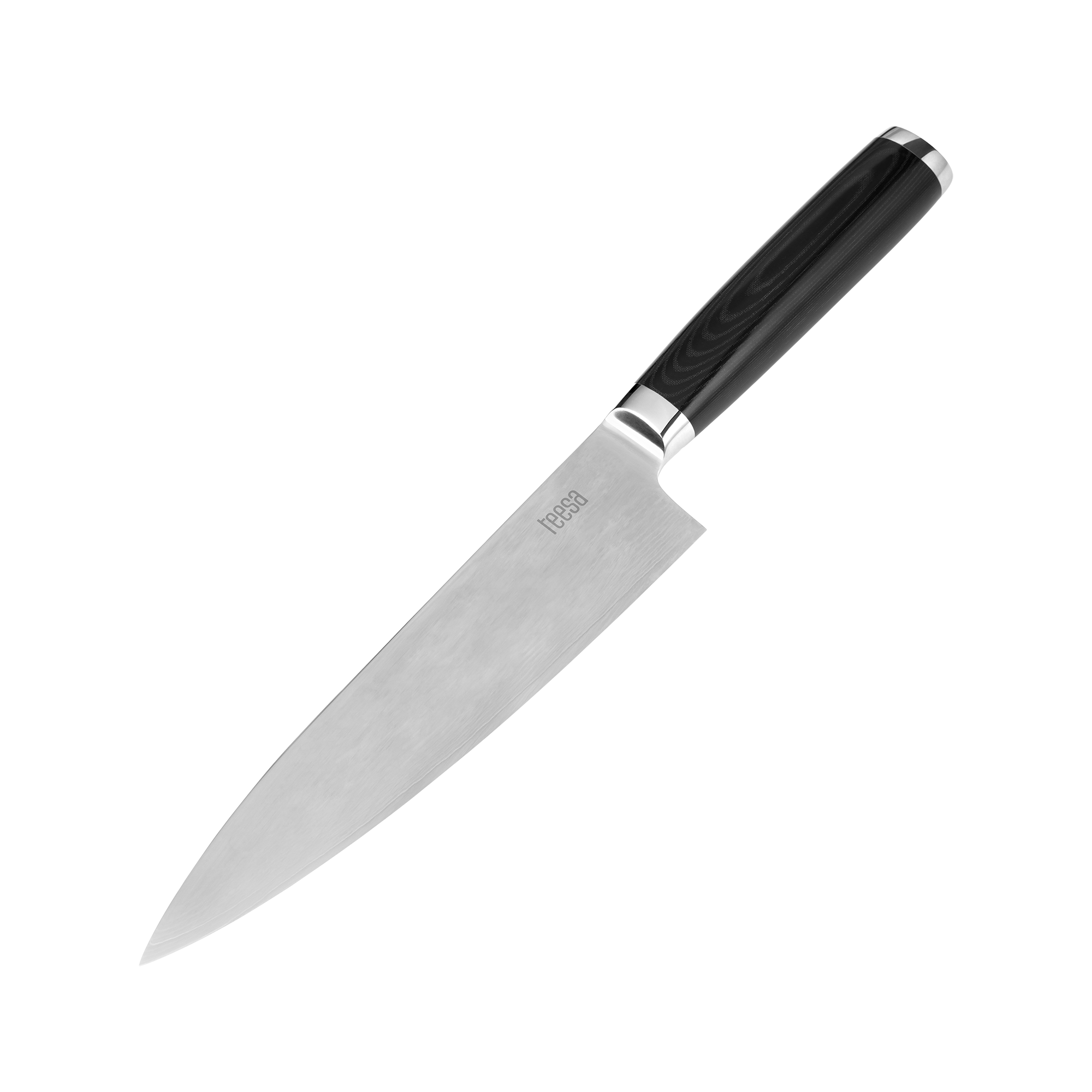 Damaskuse terasest kokanuga, 33,5 cm (VG10)