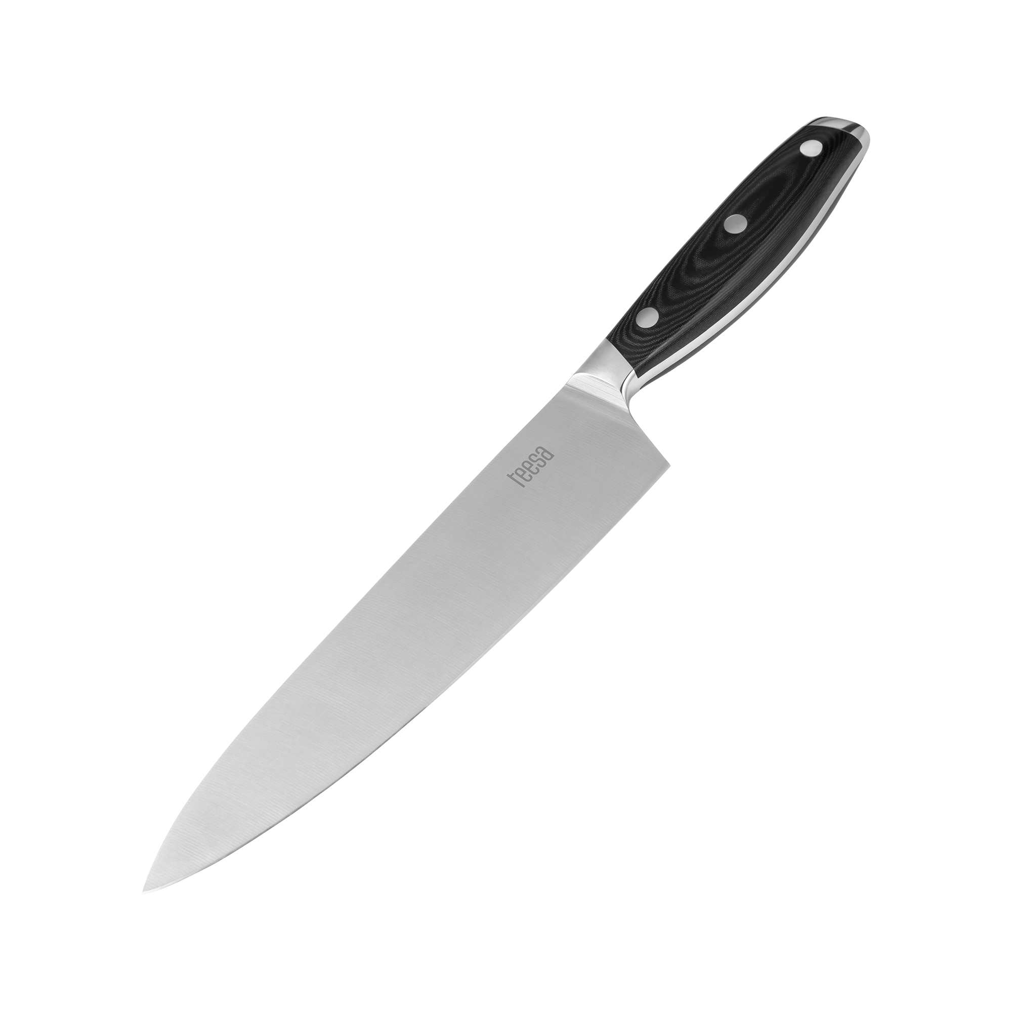 Stainless steel chef's knife, 33 cm (7Cr17MoV)