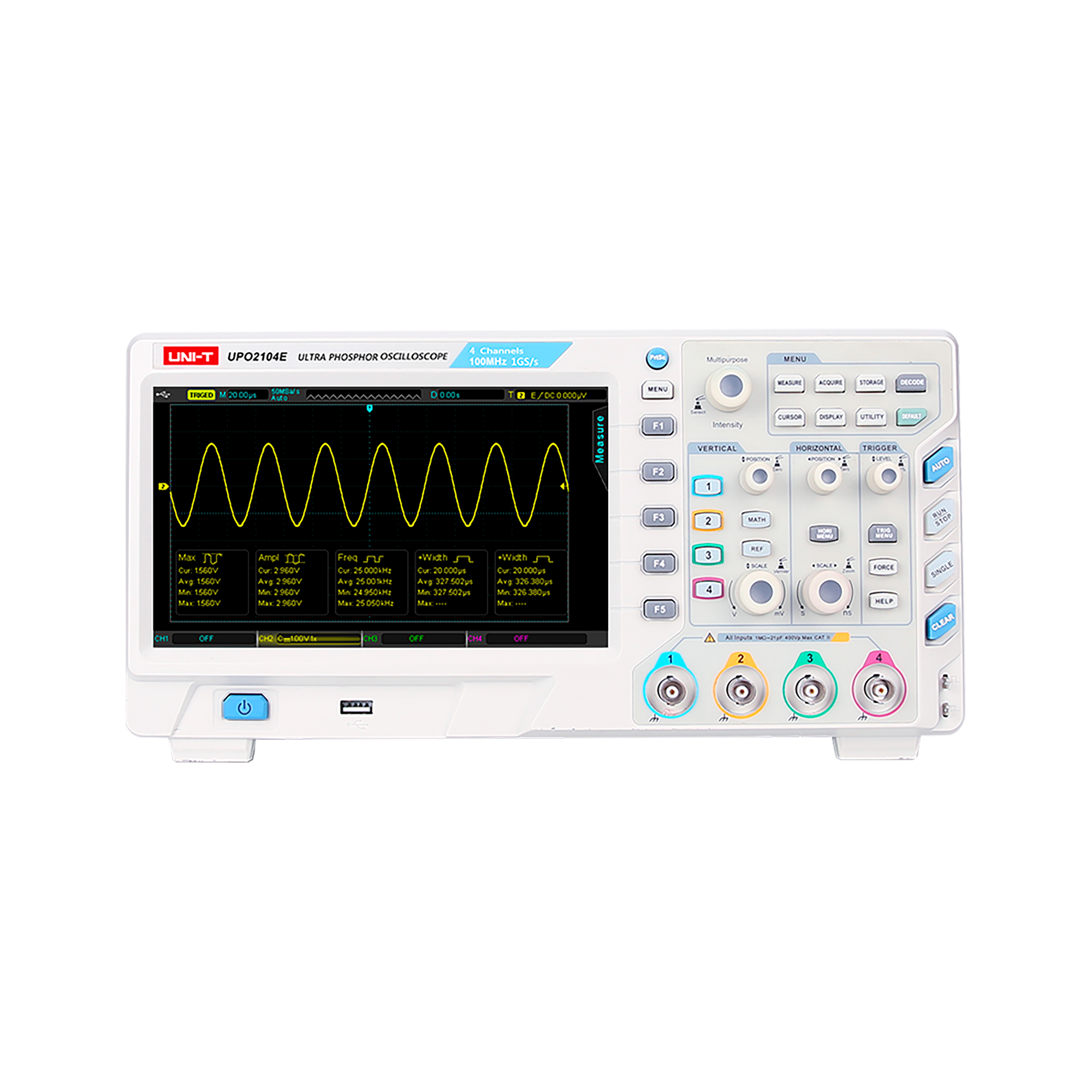 Ostsilloskoop Uni-T UPO2102