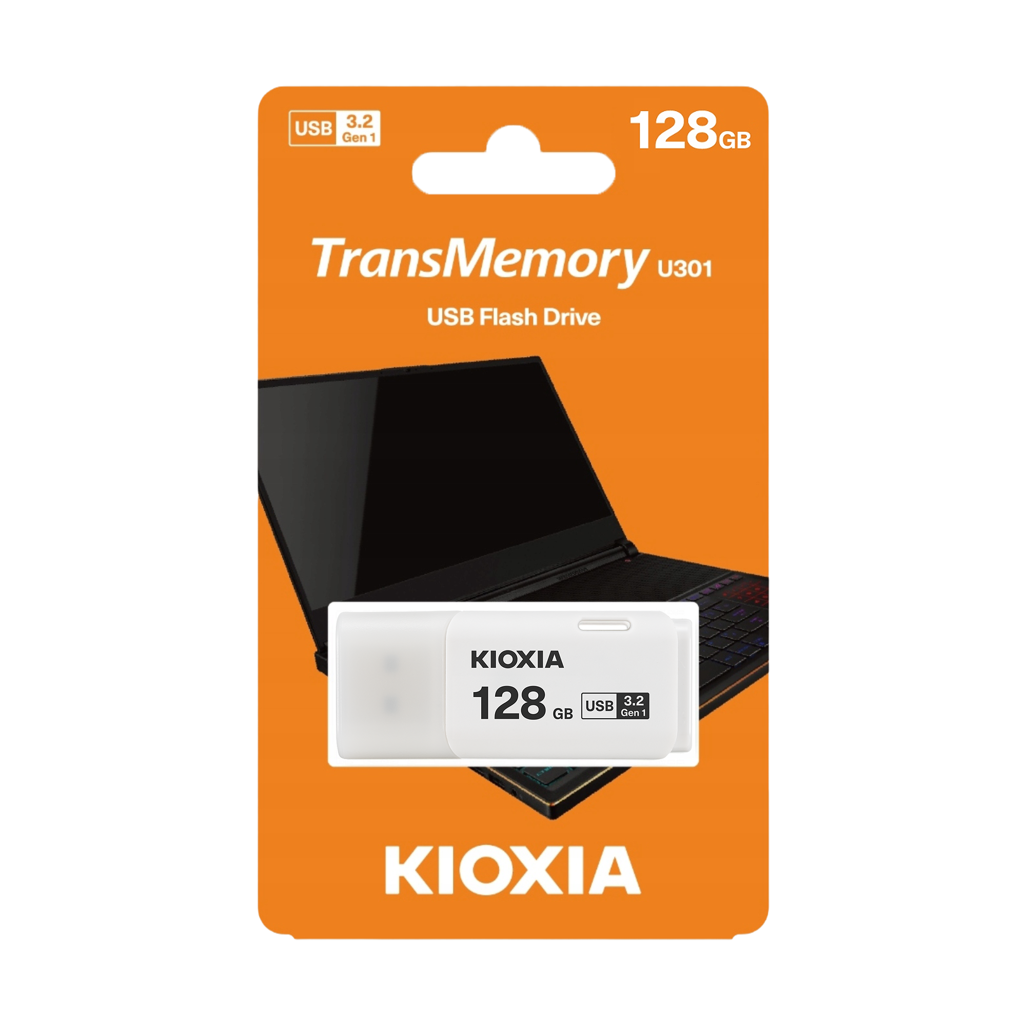 Kioxia Hayabusa USB 3.2 mälupulk, 128 GB