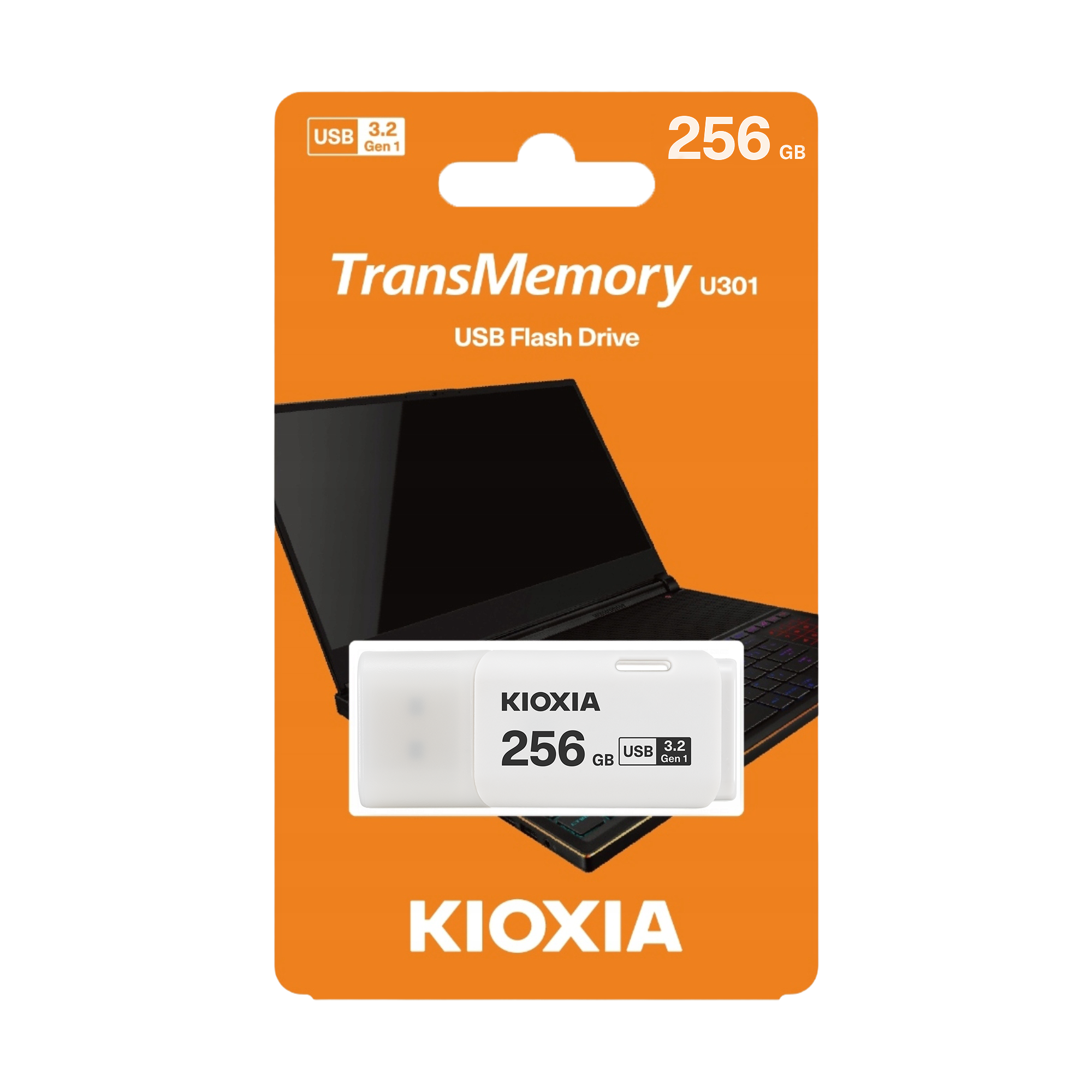 Kioxia Hayabusa USB 3.2 mälupulk, 256 GB