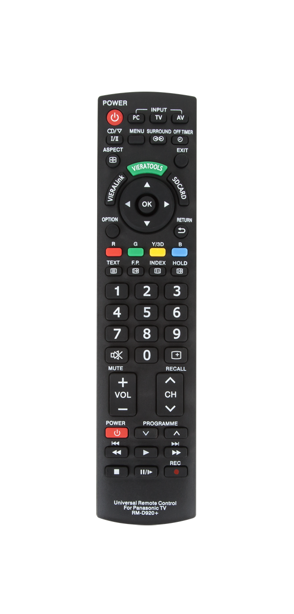 Universaalne kaugjuhtimispult Panasonicu LCD/LED-teleritele