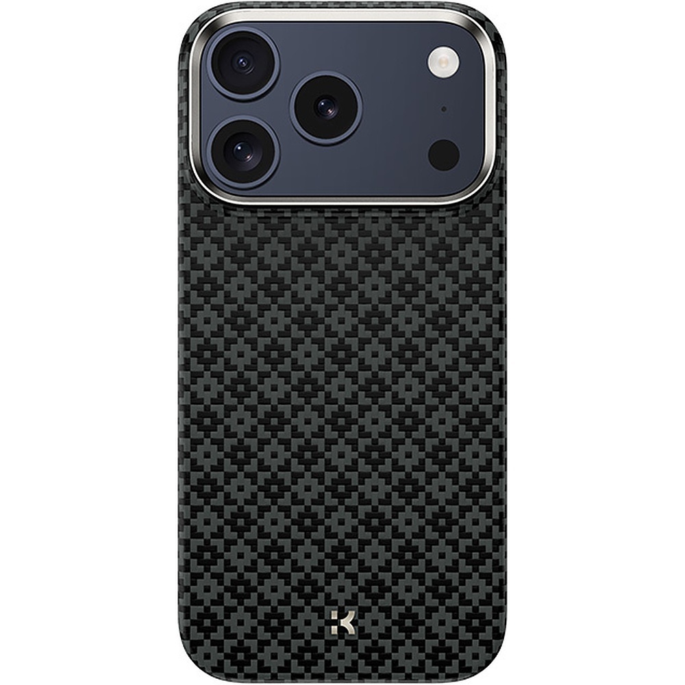 Must Benks Magnetic Armor Air Armor Grid 600D kevlari ja metallraamiga ümbris (C.K.FL.AP.BK.0072) mudelitele iPhone 18 Pro / iPhone 17 Pro