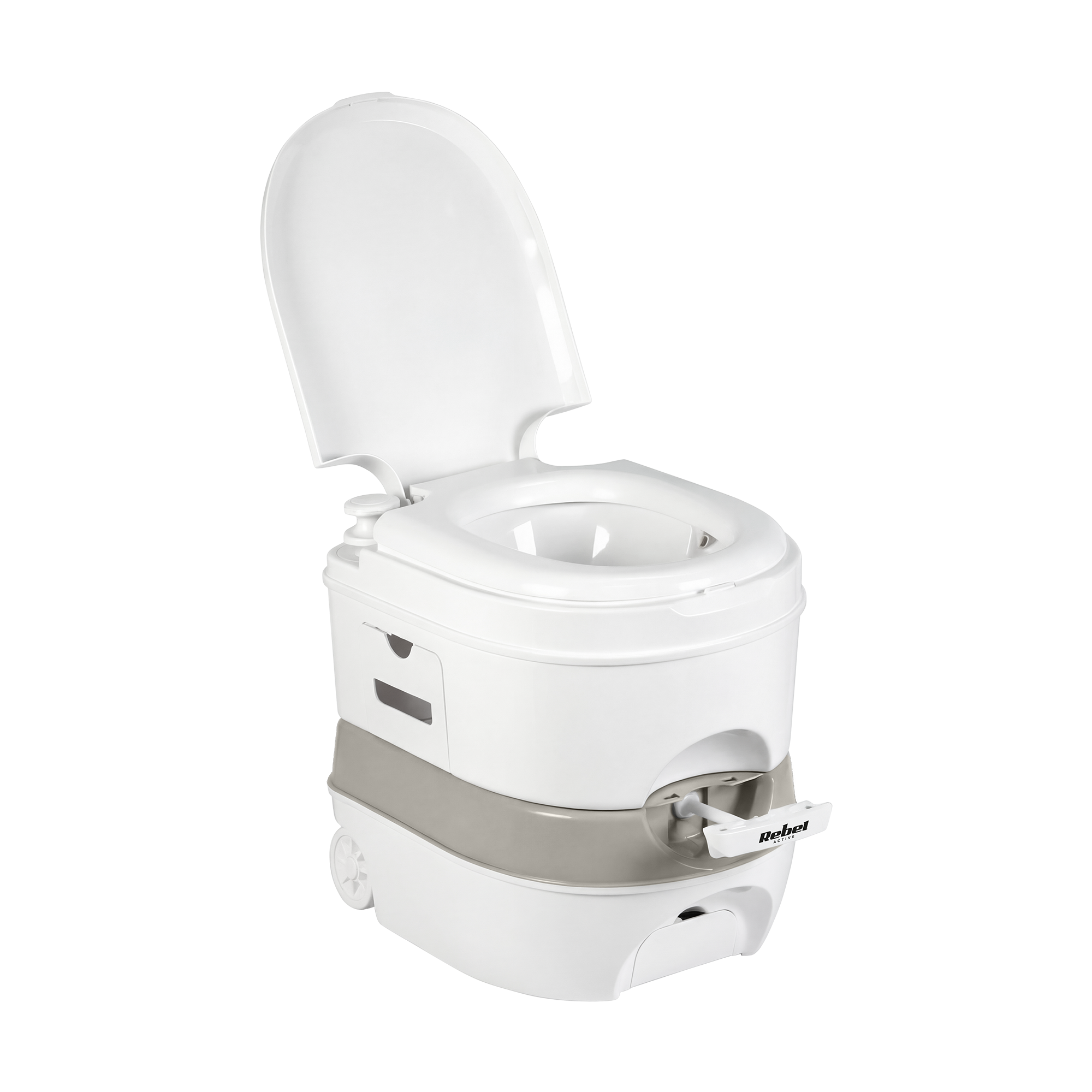 REBEL ACTIVE portable camping toilet, 24 L / 20 L