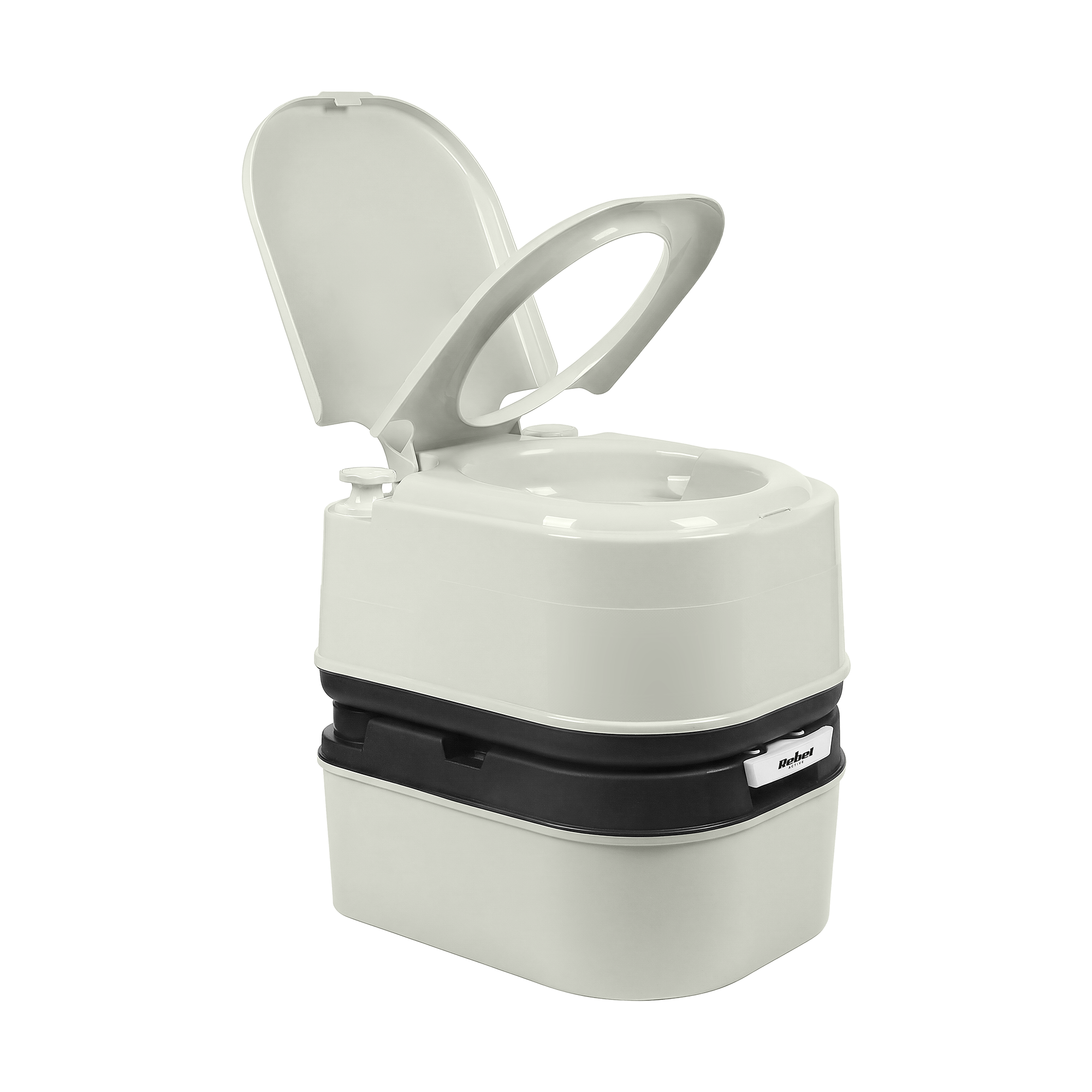 REBEL ACTIVE portable camping toilet, 24 L / 20 L