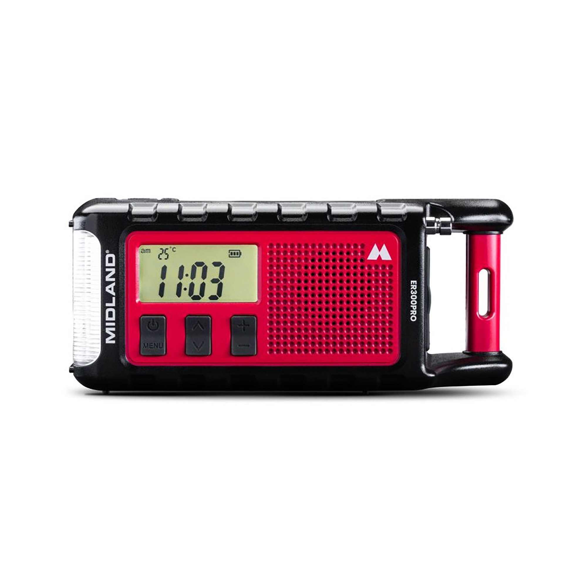 Midland ER300 PRO hädaabiraadio 10000 mAh akuga