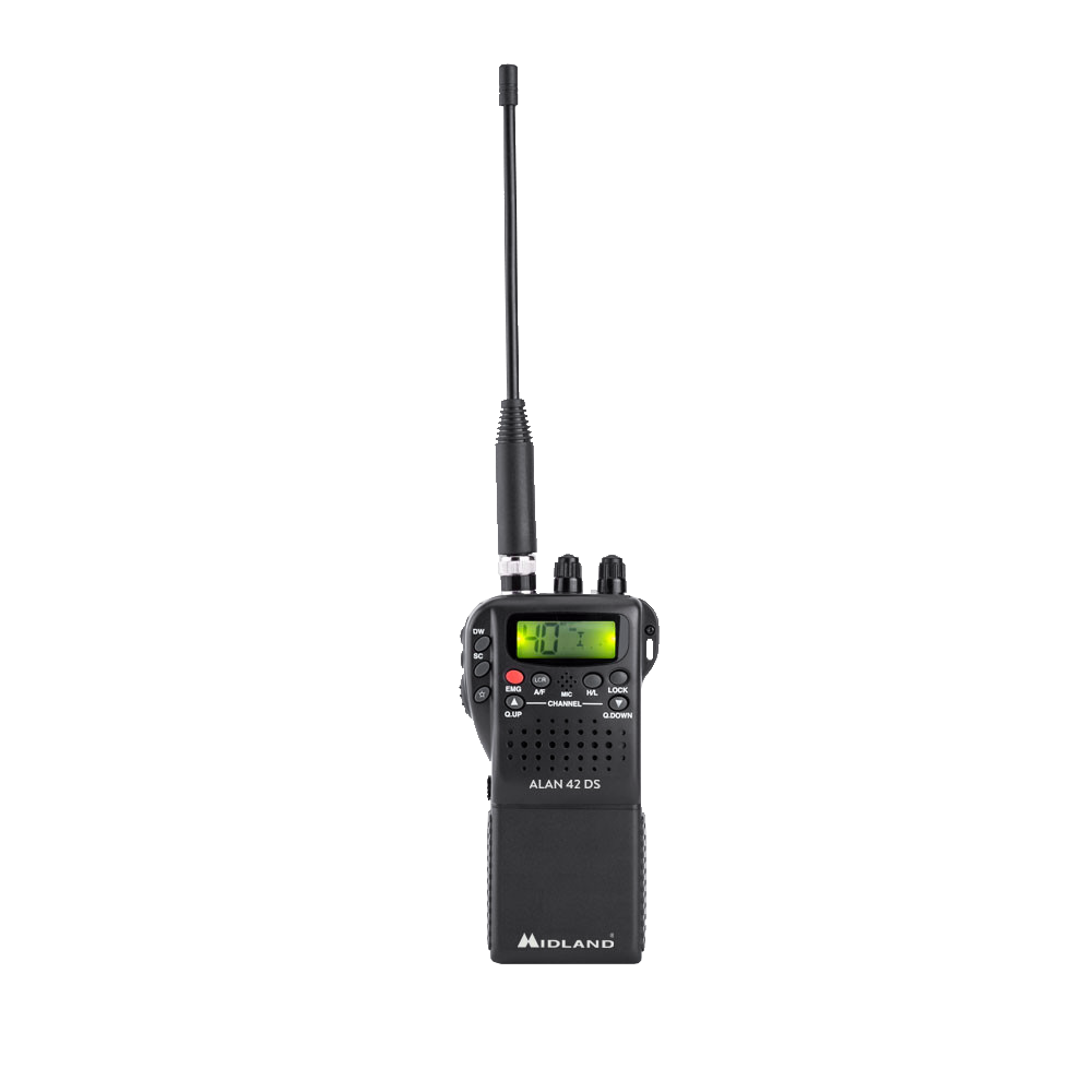 CB-raadiojaam ALAN 42DS AM/FM digitaalse mürasummutiga