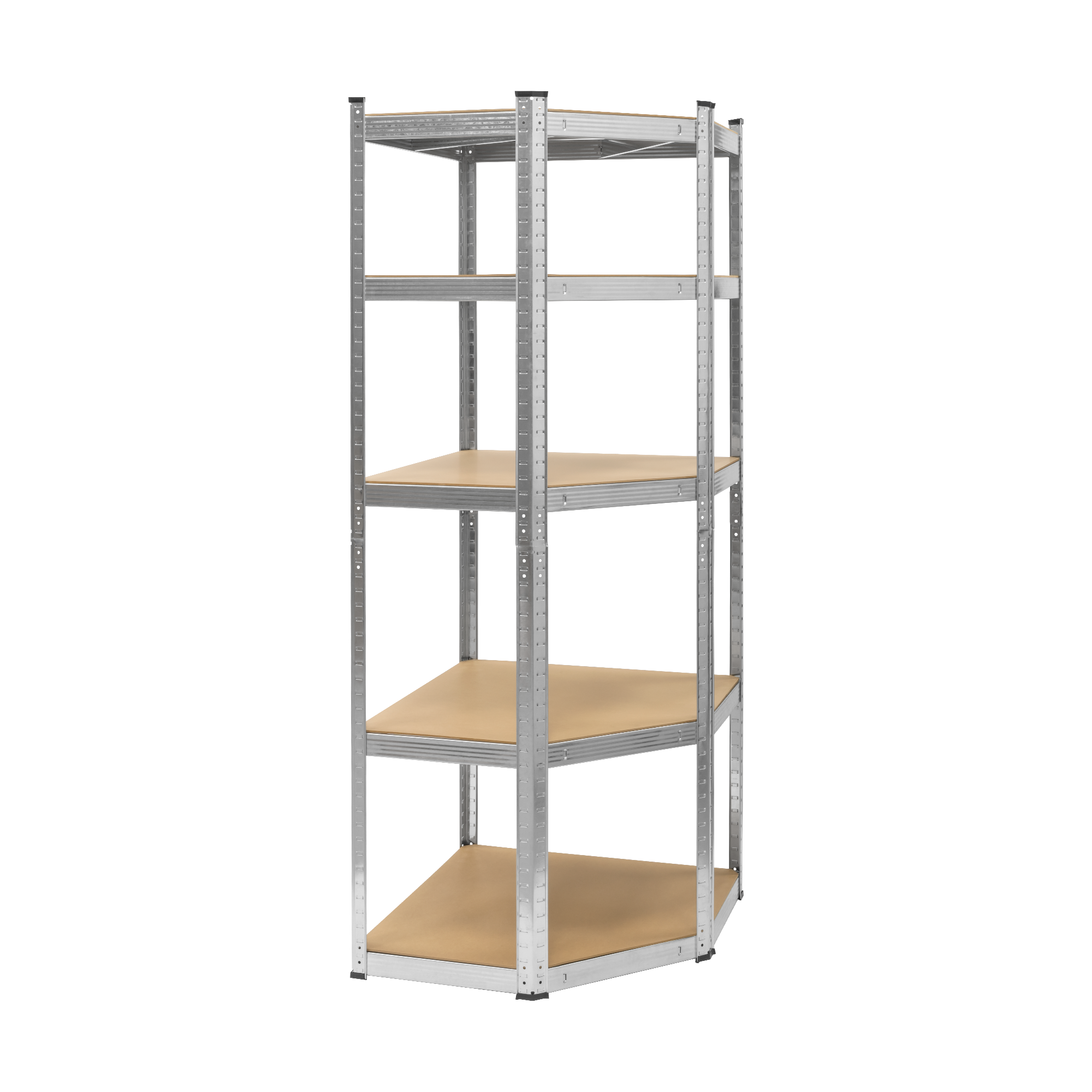 Rebel metallist nurgariiul, 180 × 40 × 70, hõbedane