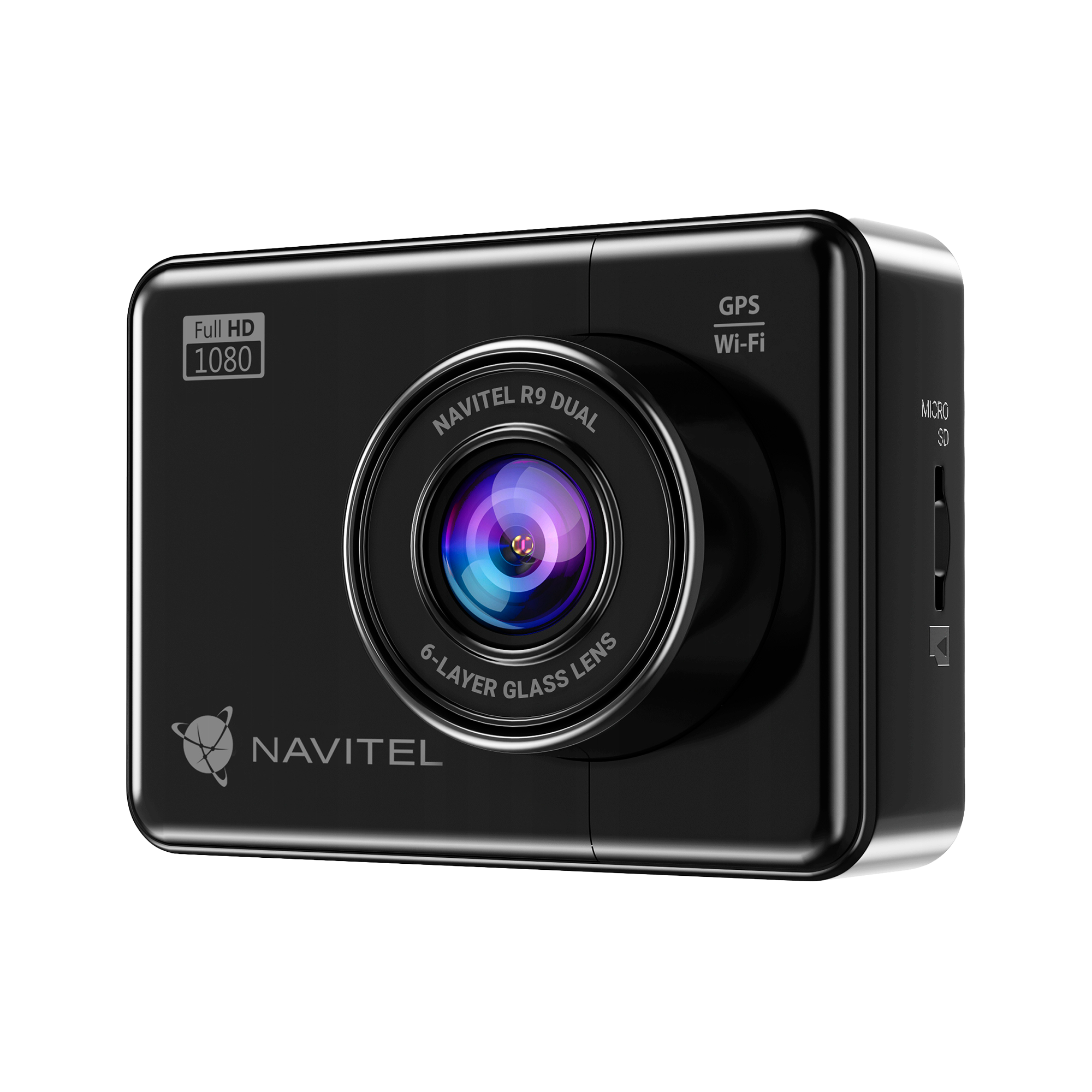Navitel R9 DUAL – kahe kanaliga Full HD autokaamera Wi-Fi ja helisalvestusega