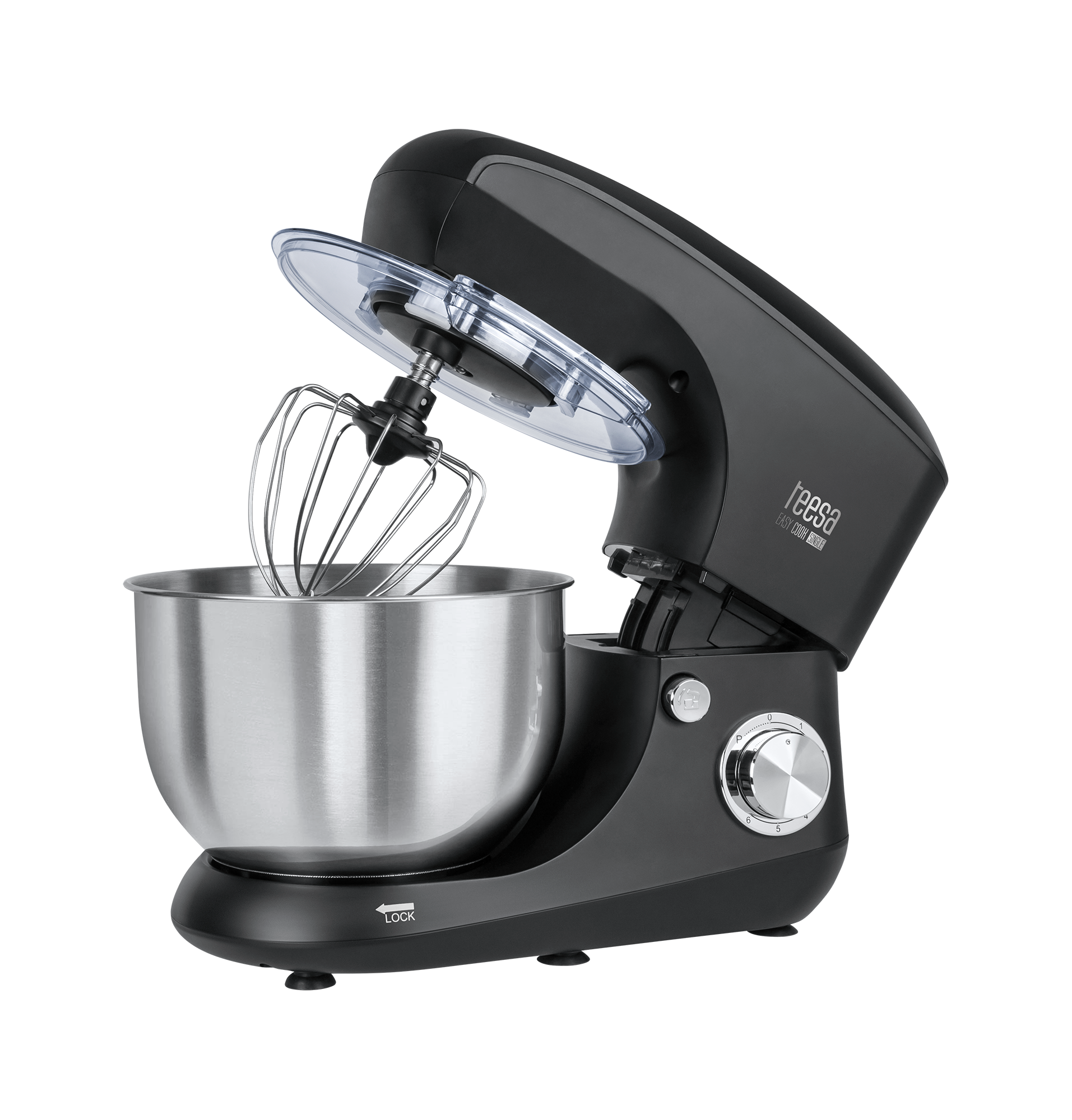 Köögikombain EASY COOK SINGLE BLACK, 1400 W, 5,5 l