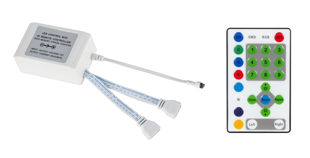 Digitaalse RGB LED-riba kontroller