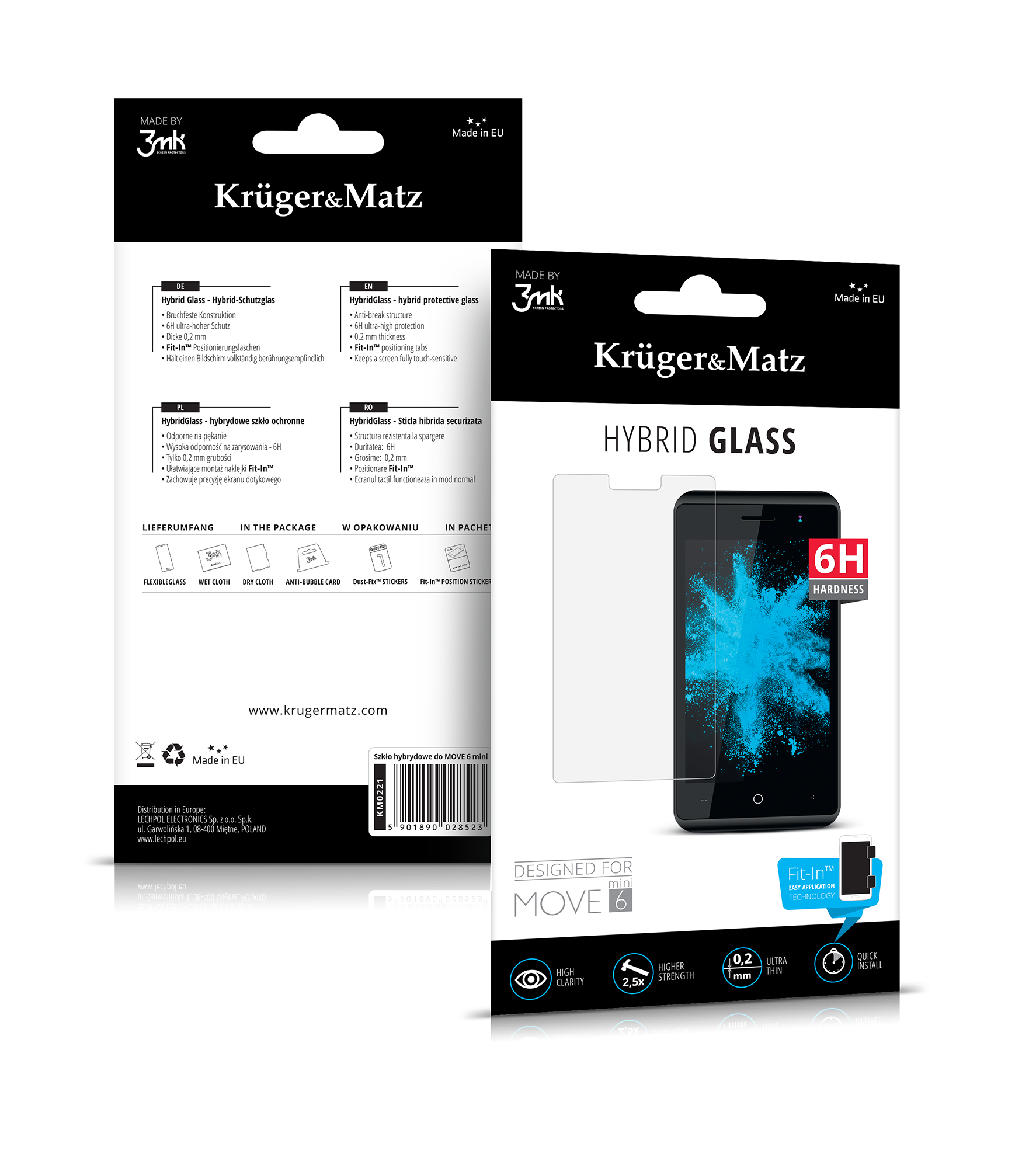 Kruger&Matz hübriidklaas Move 6 mini jaoks