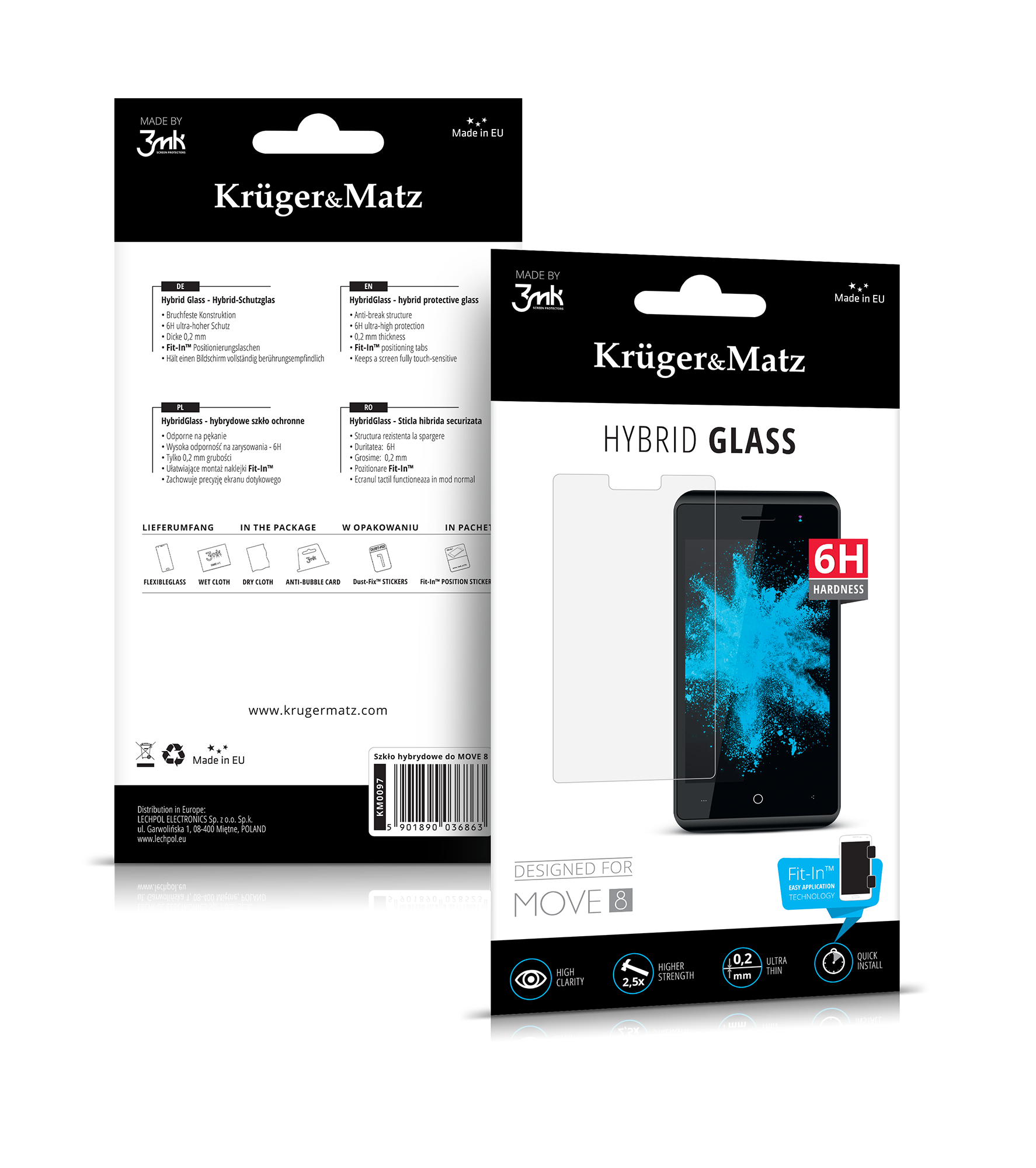 Kruger&Matz hübriidklaas Move 8 jaoks