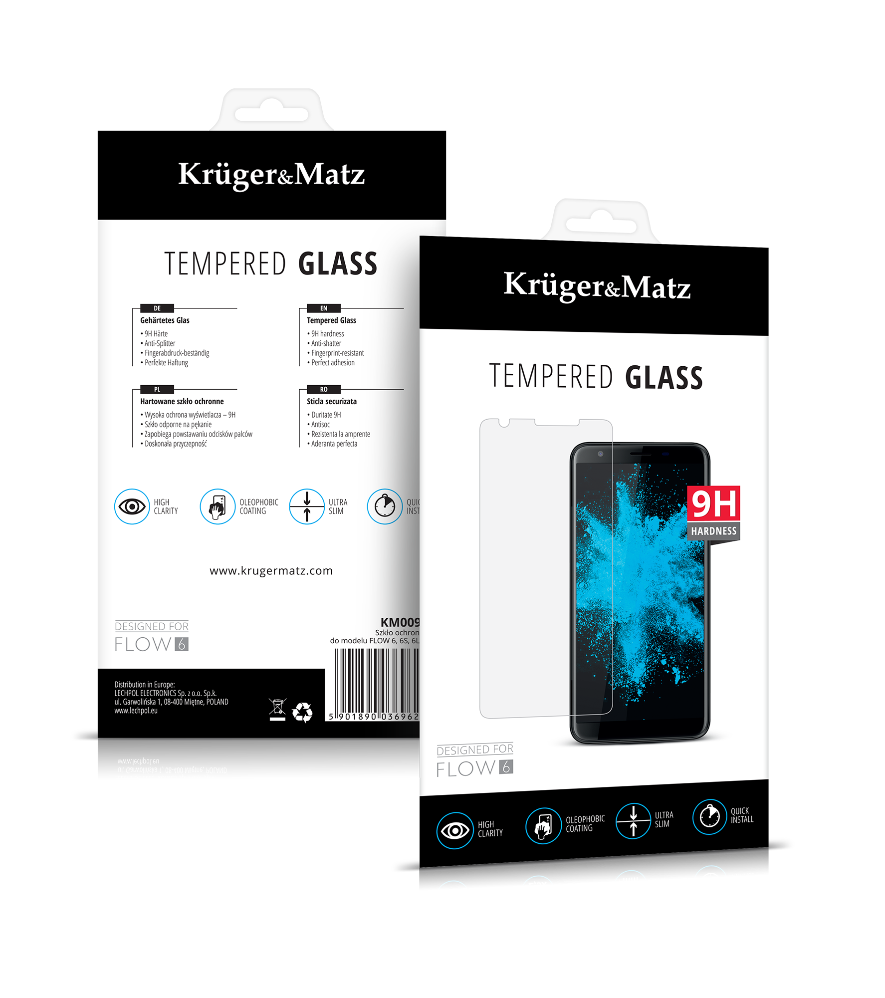 Kaitseklaas FLOW 6, 6S, 6Lite mudelitele