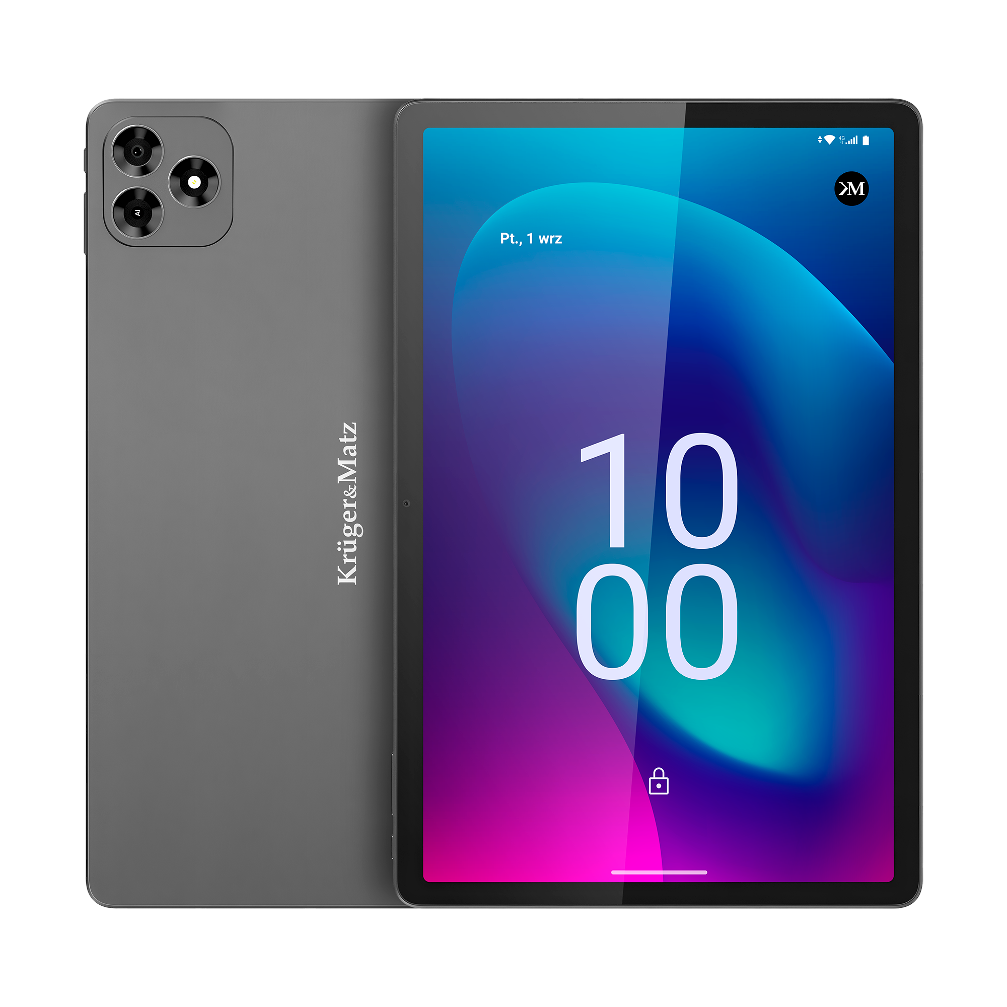 Krüger&Matz KM1078S tahvelarvuti 8 GB RAM 256 GB Octa-Core (10,95") Wi-Fi 5 (802.11ac) Android 15
