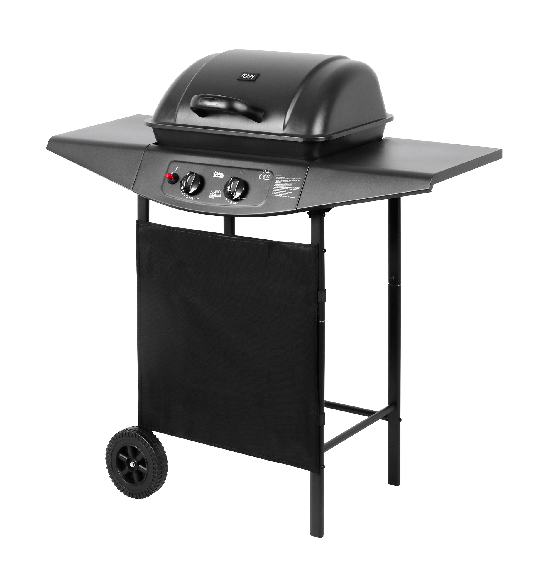 Teesa BBQ 2000 gaasigrill, 2 põletit