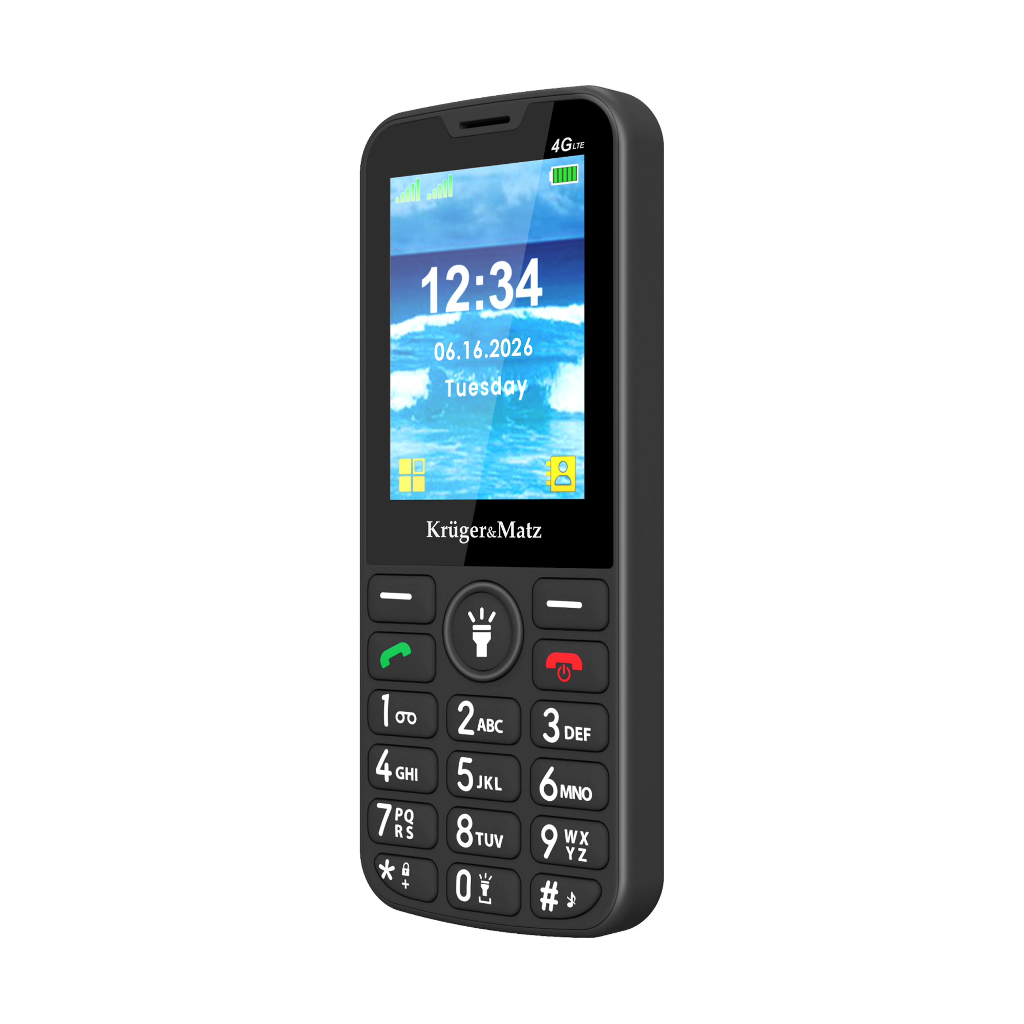 Kruger&Matz Simple 924 4G-telefon eakatele