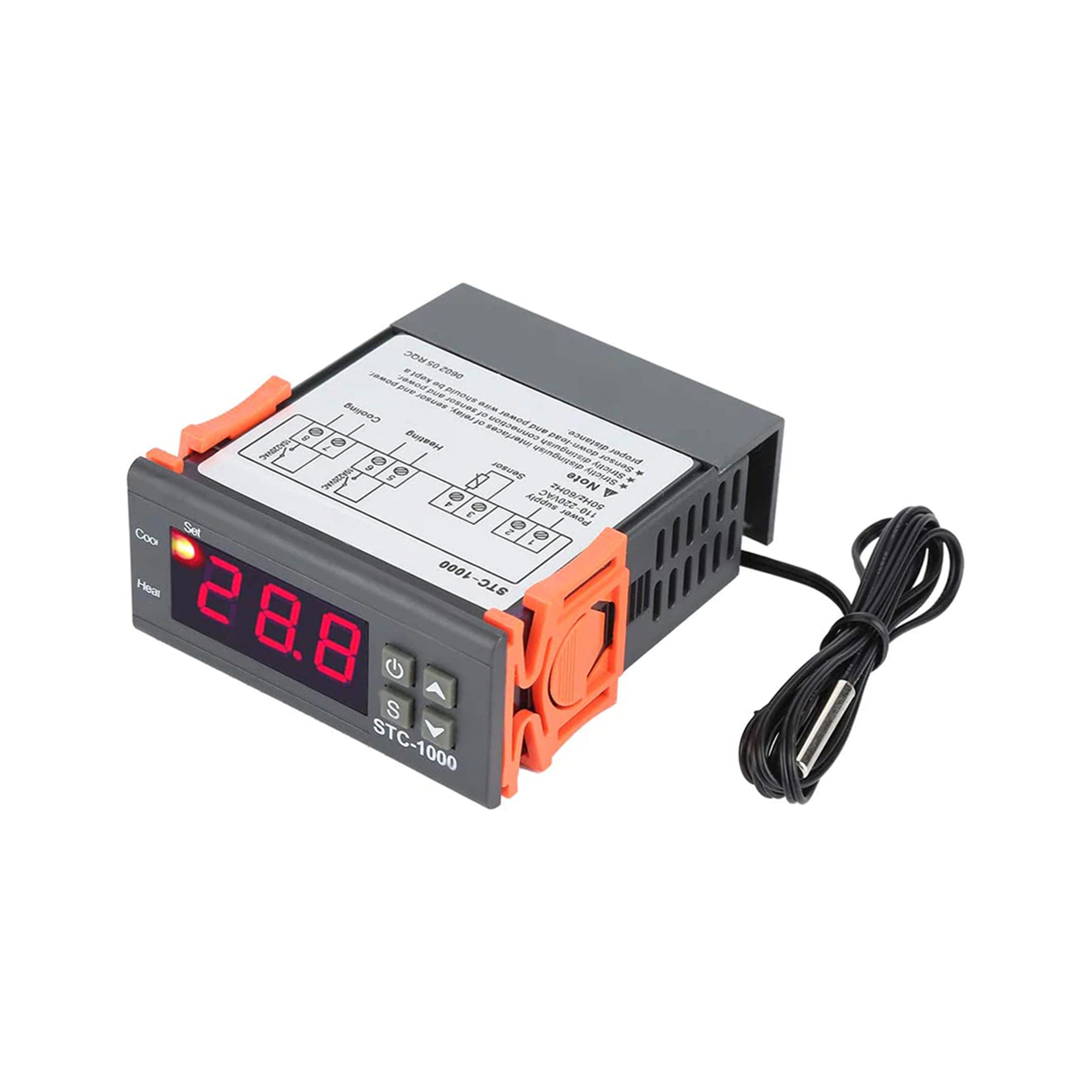 STC-1000 E6114 termostaat, 230 V