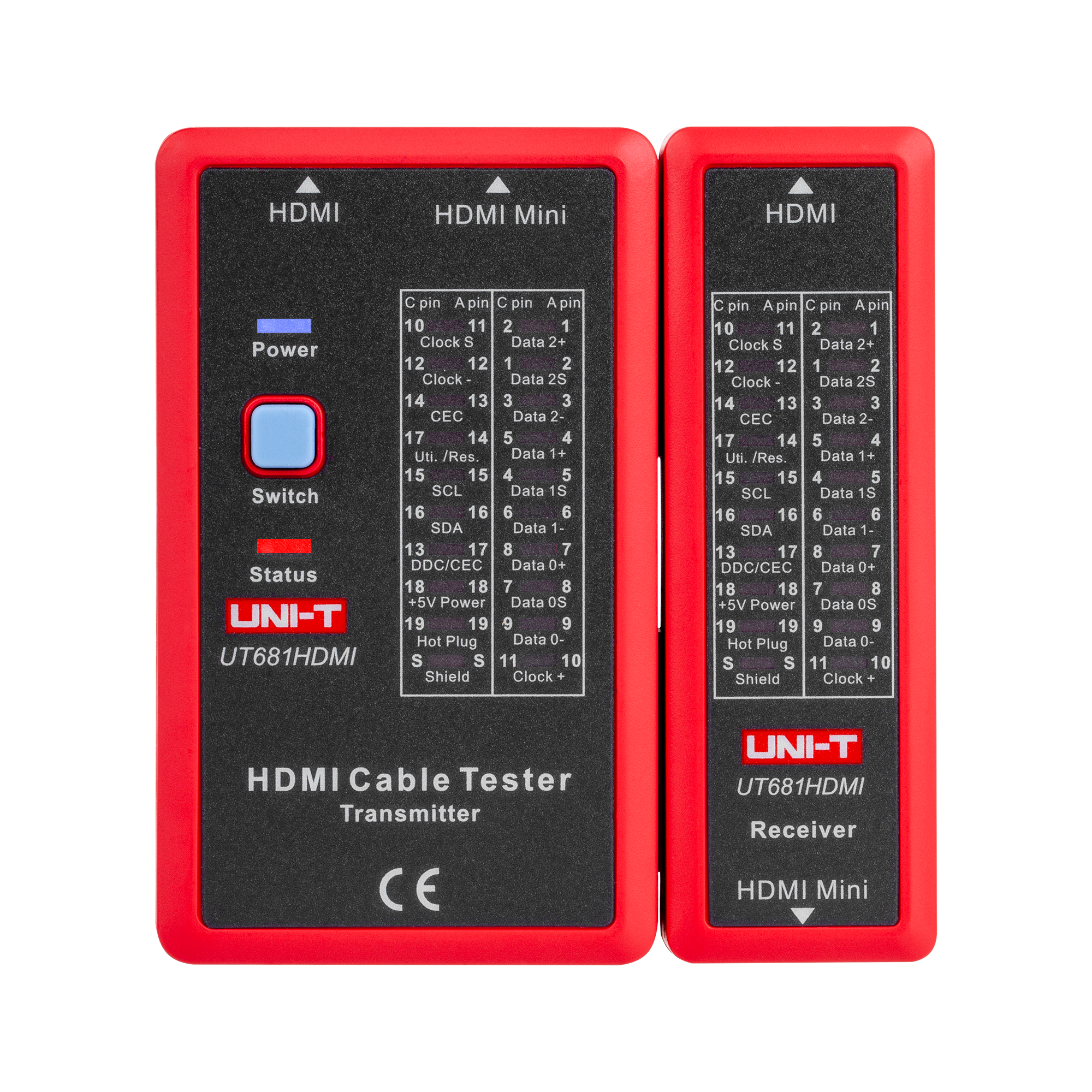 HDMI-kaablite tester Uni-T UT681HDMI